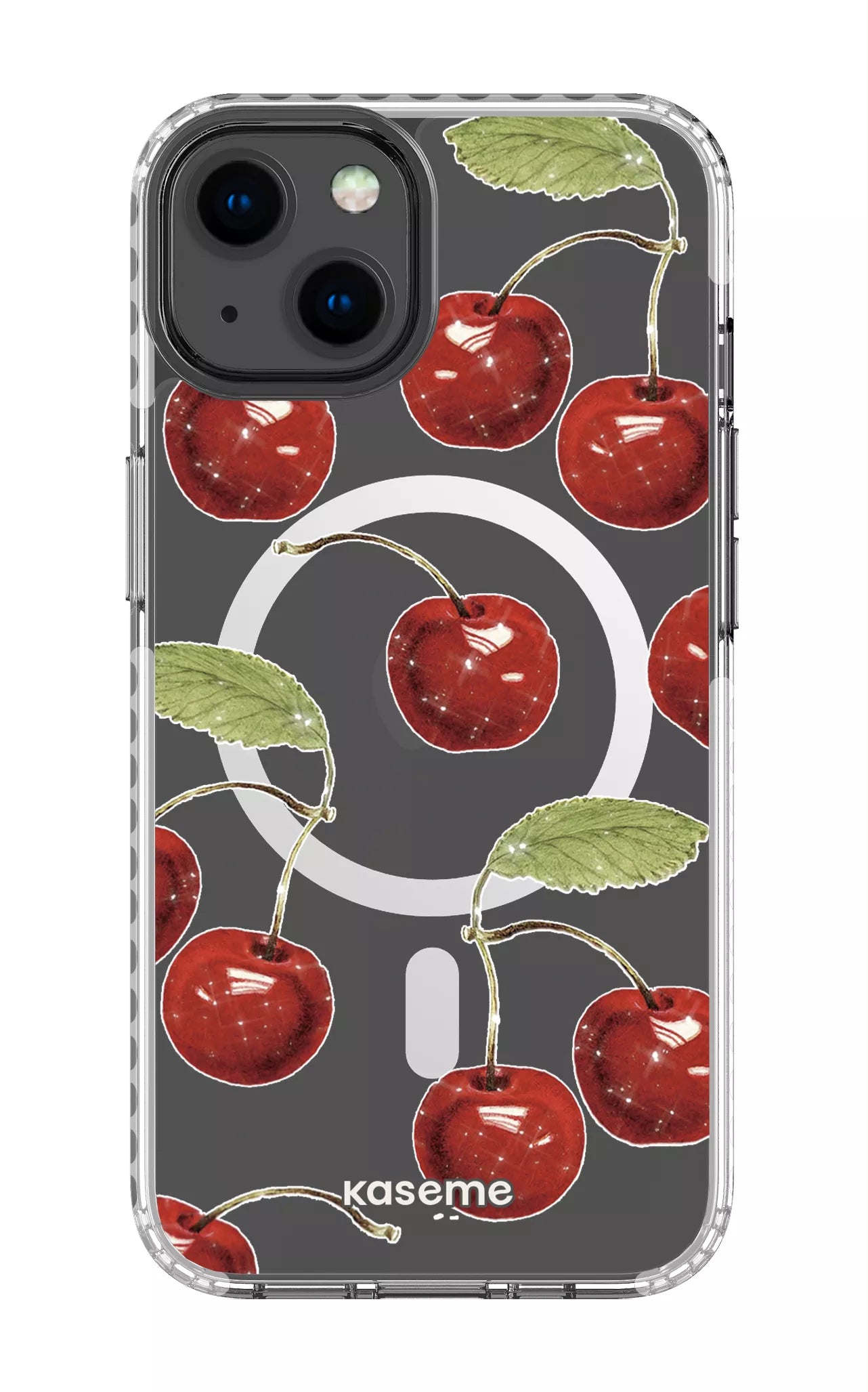 iPhone 13 Clear Case Magsafe - White Juicy Clear Case -