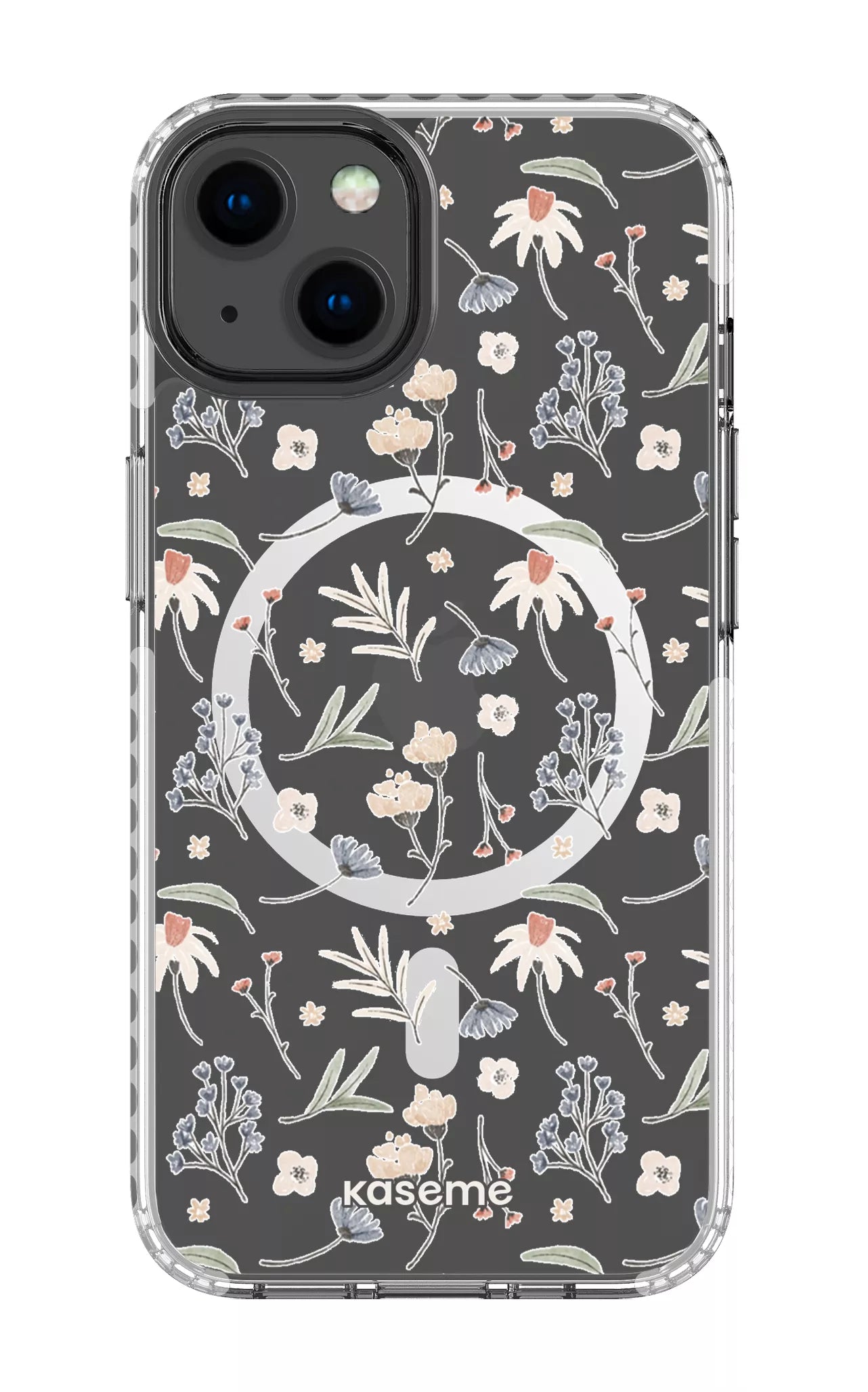 iPhone 13 Clear Case Magsafe - White Mia Clear Case -