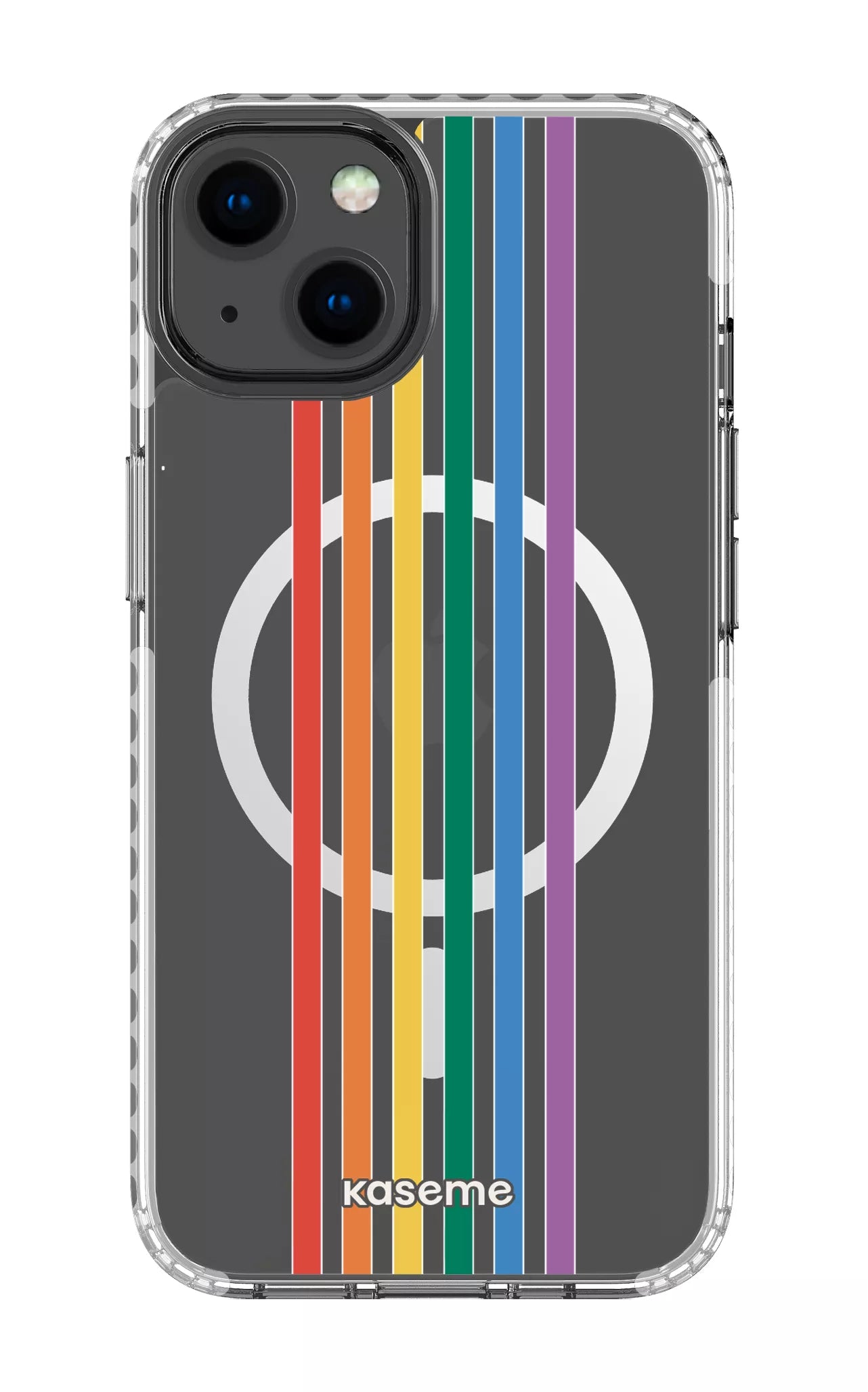 iPhone 13 Clear Case Magsafe - White We're coming out Clear Case -