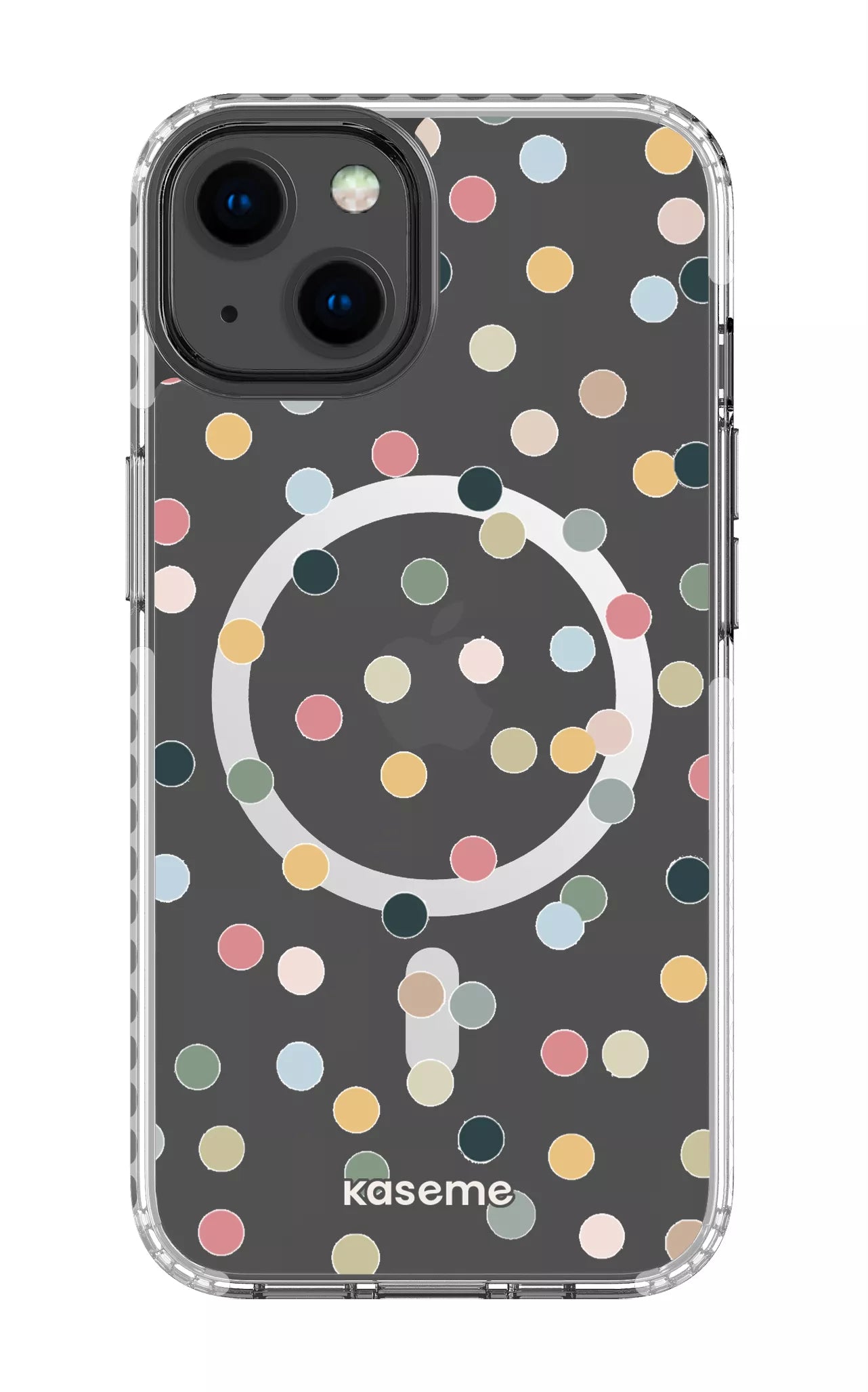 iPhone 13 Clear Case Magsafe - White Willow Clear Case -