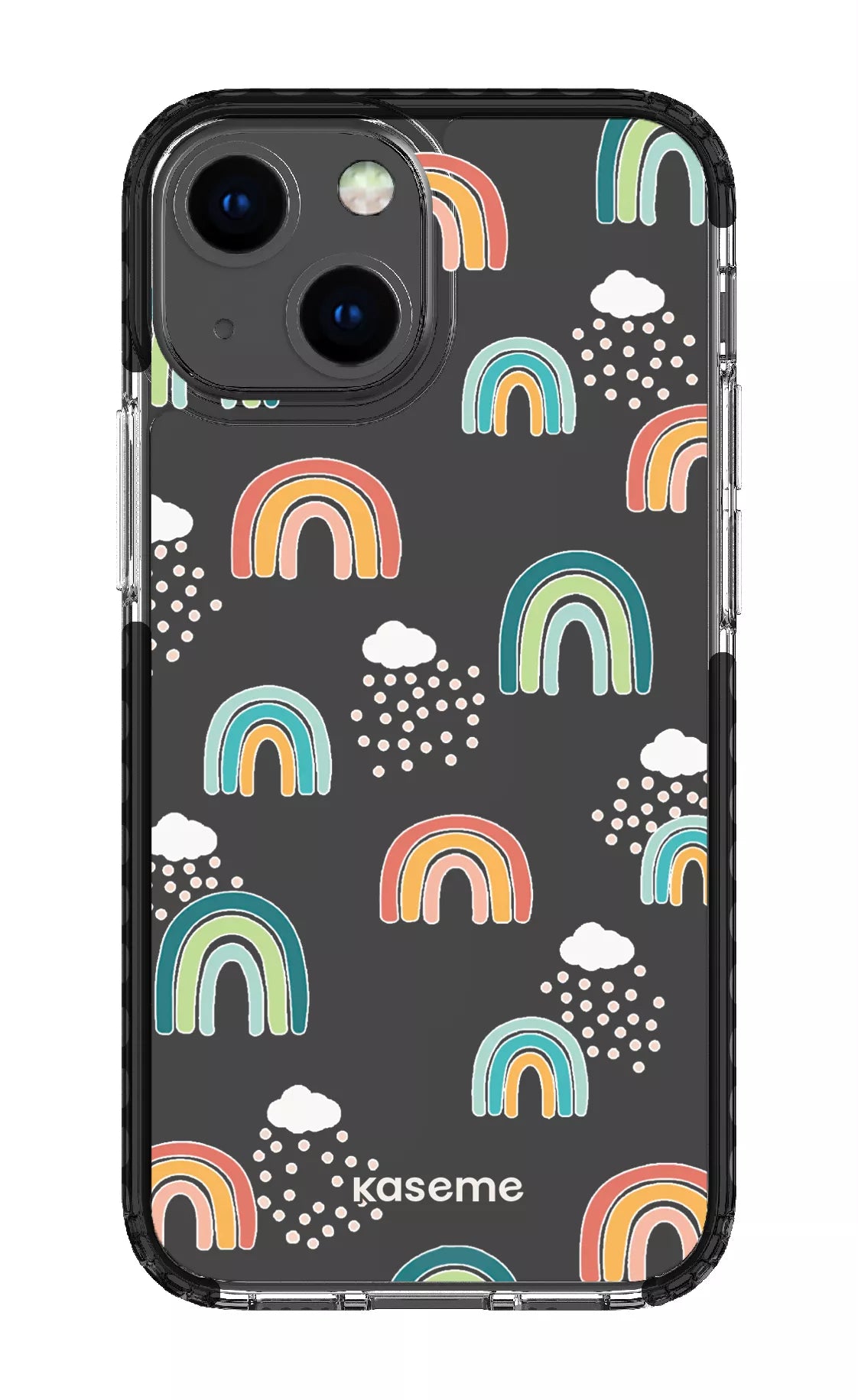 iPhone 13 Mini Clear Case - Black Be You Clear Case -