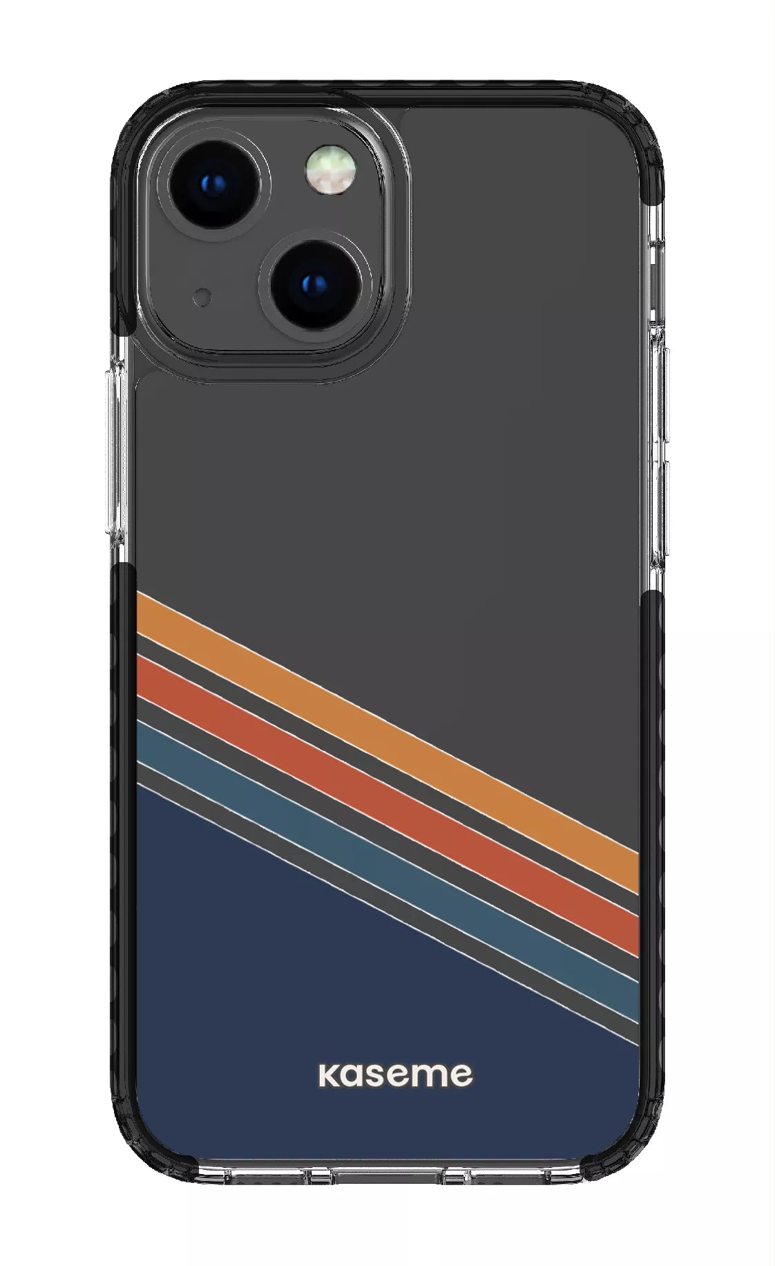 iPhone 13 Mini Clear Case - Black Bitter Clear Case -