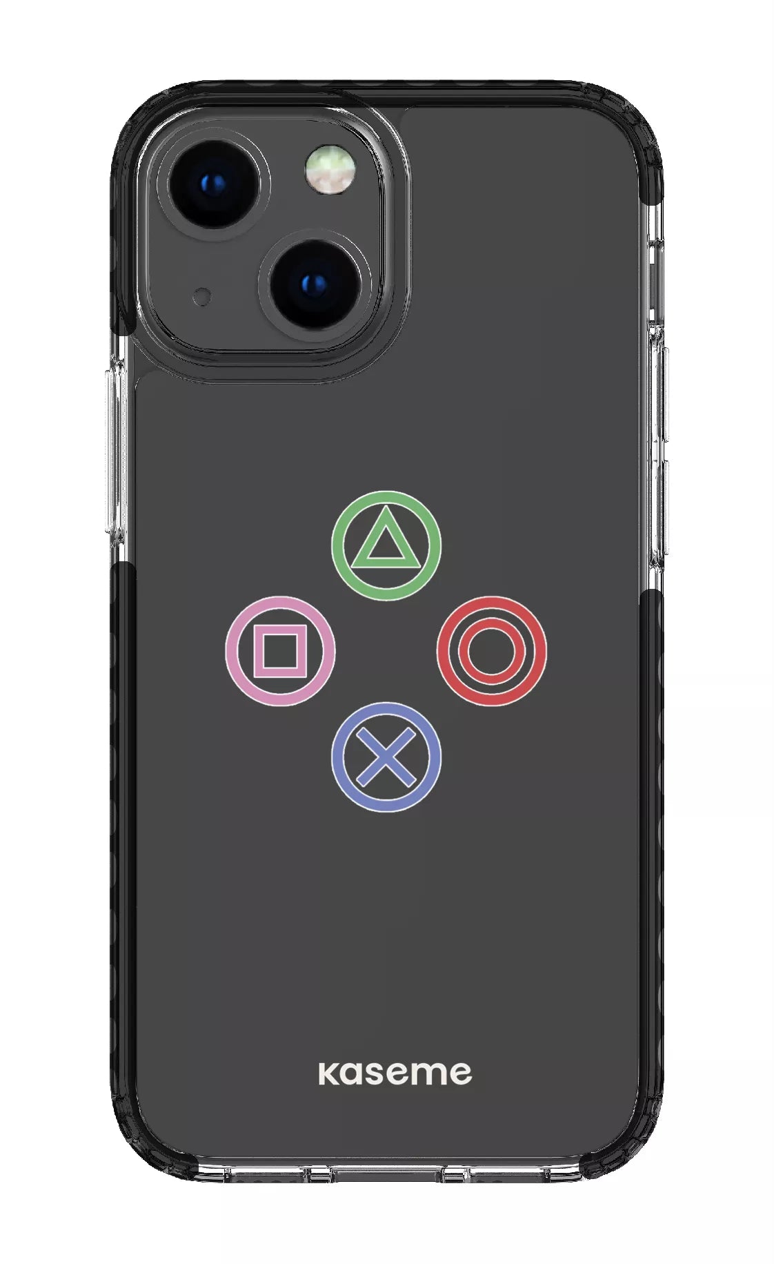 iPhone 13 Mini Clear Case - Black Console Clear Case -