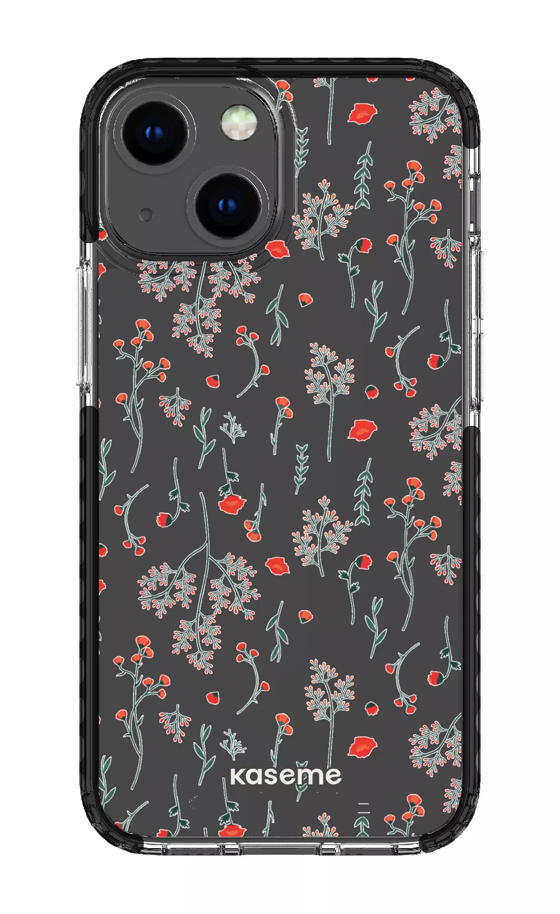 iPhone 13 Mini Clear Case - Black Evelyn Clear Case -