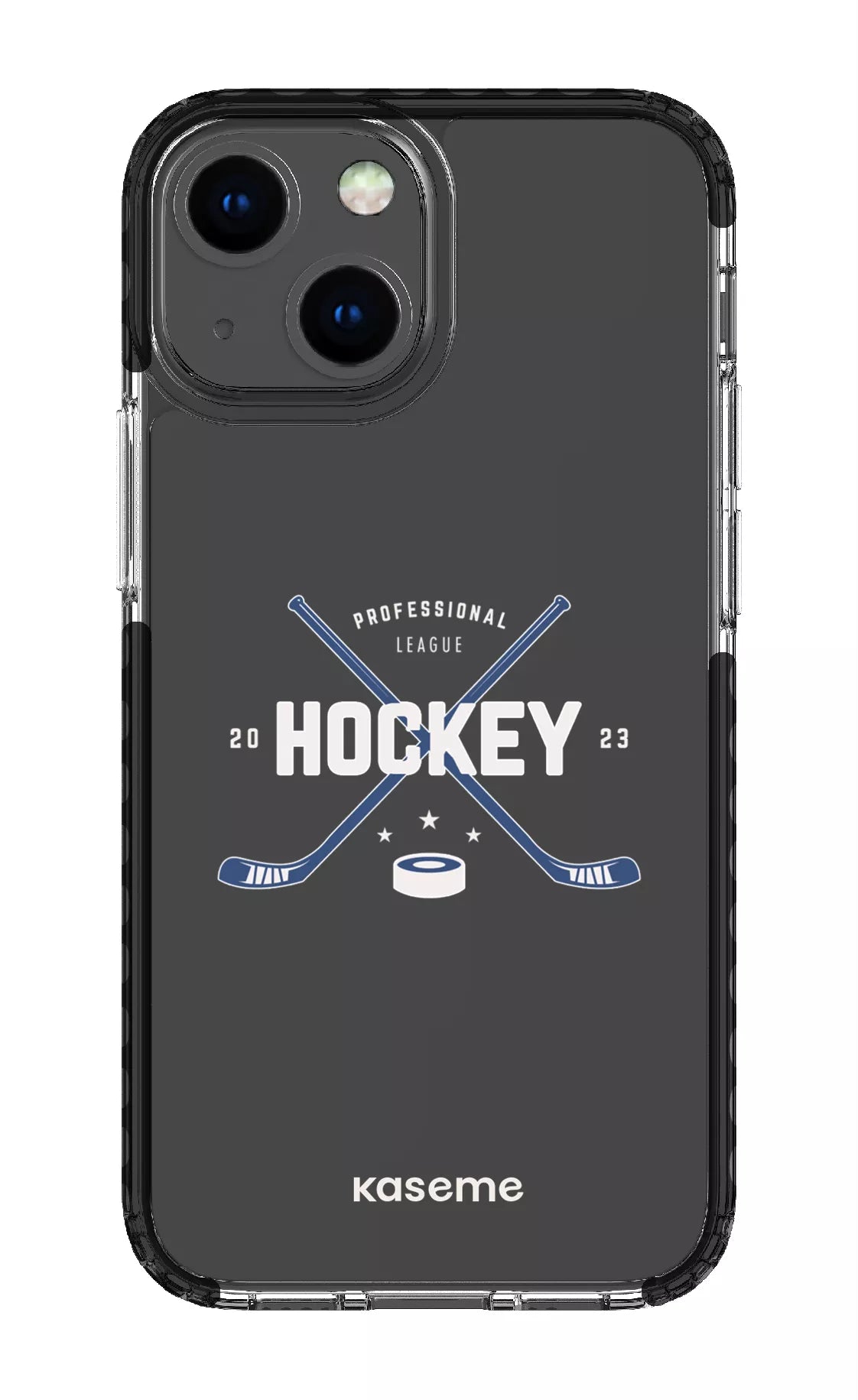 iPhone 13 Mini Clear Case - Black Playoffs Clear Case -