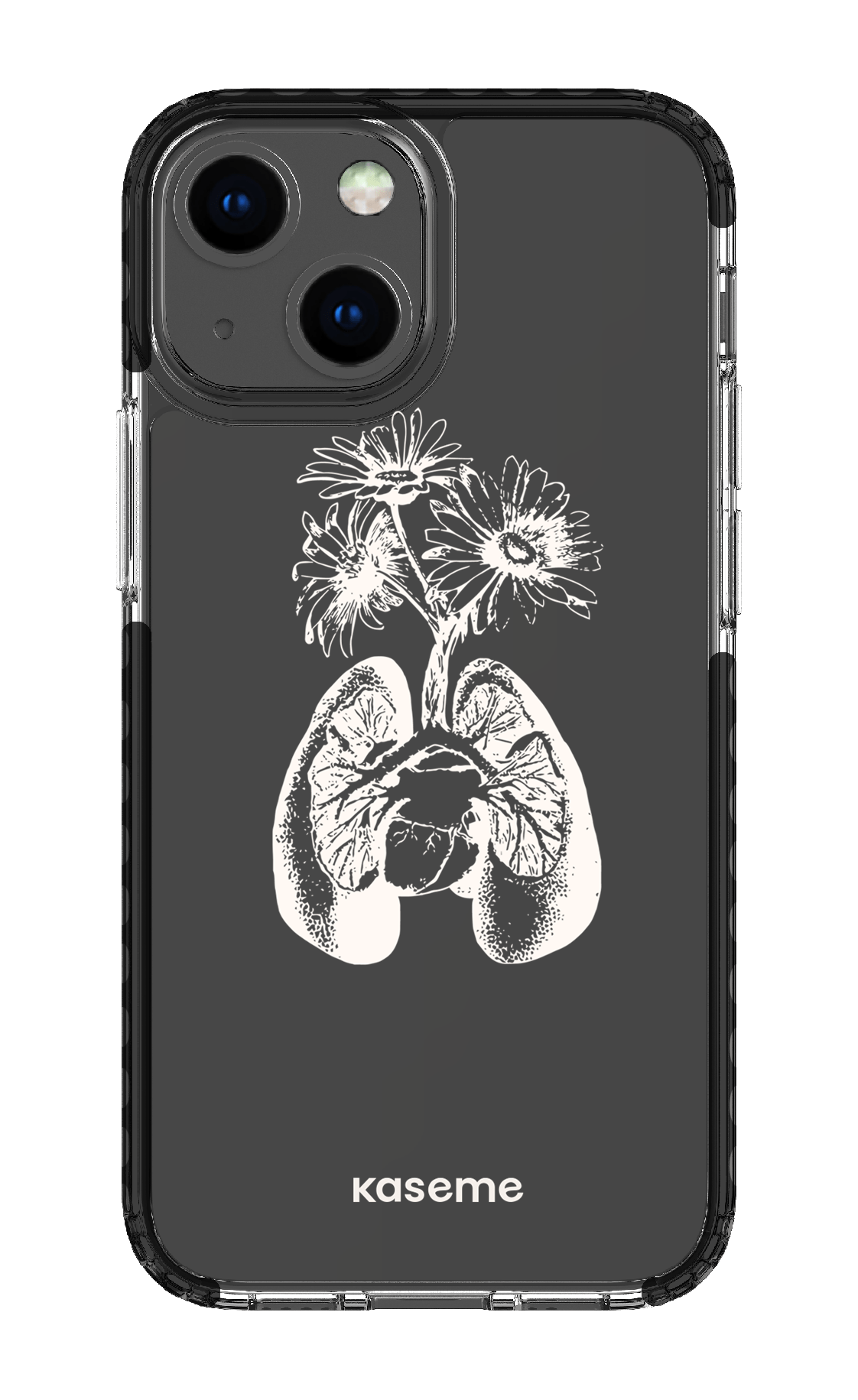 iPhone 13 Mini Clear Case - Black Revival Clear Case -