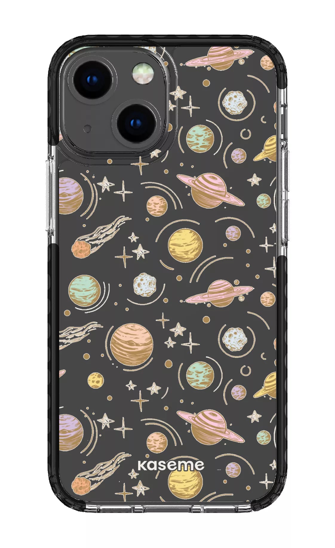 iPhone 13 Mini Clear Case - Black Solar Clear Case -