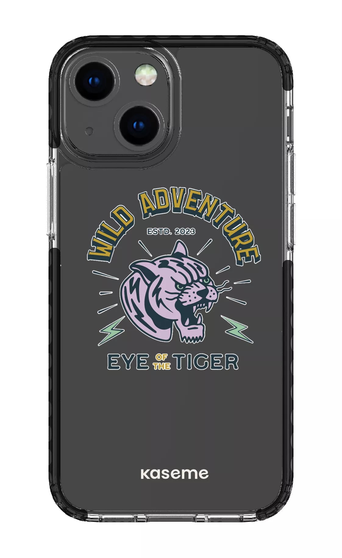 iPhone 13 Mini Clear Case - Black Wildcats Clear Case -