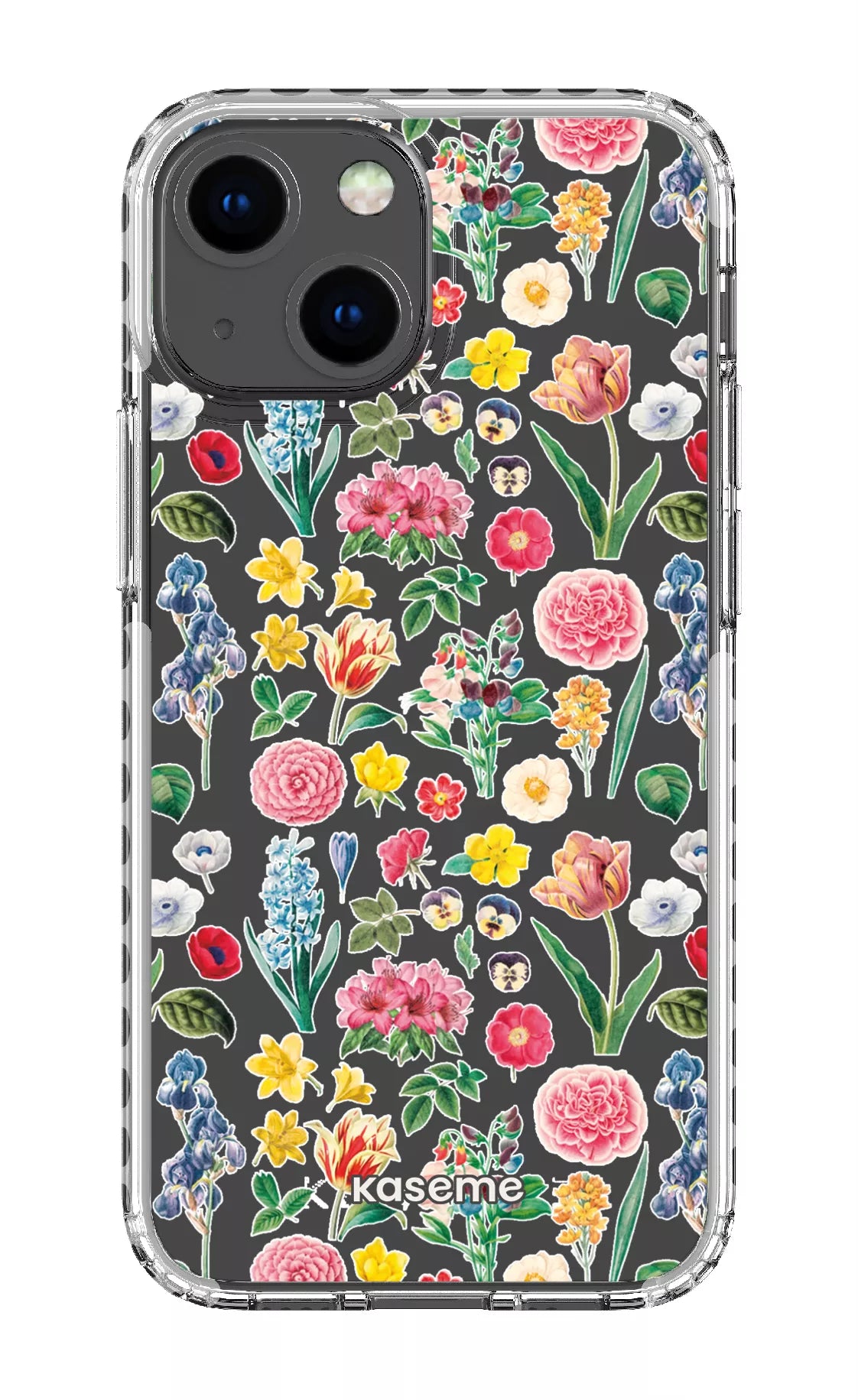 iPhone 13 Mini Clear Case - White Amelia Clear Case -