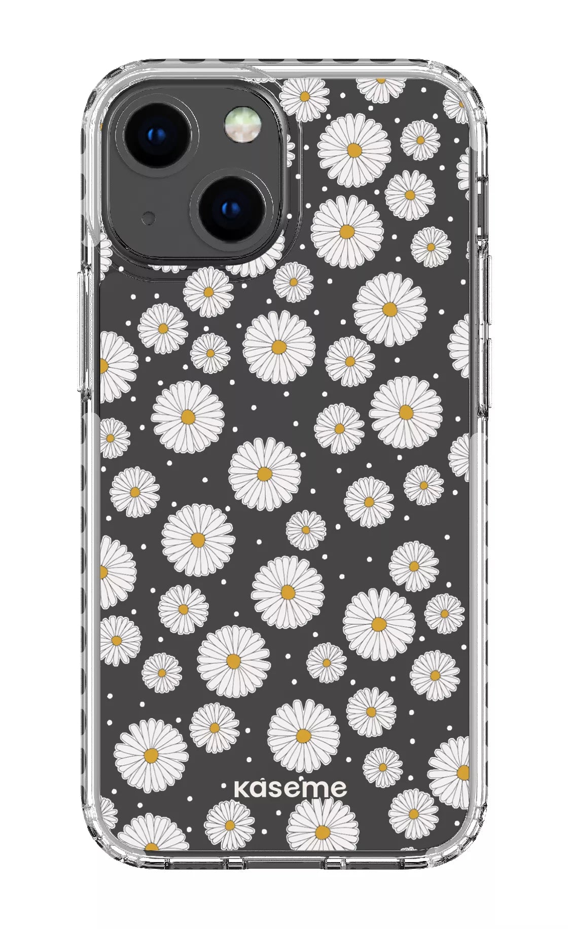 iPhone 13 Mini Clear Case - White Ashley Clear Case -