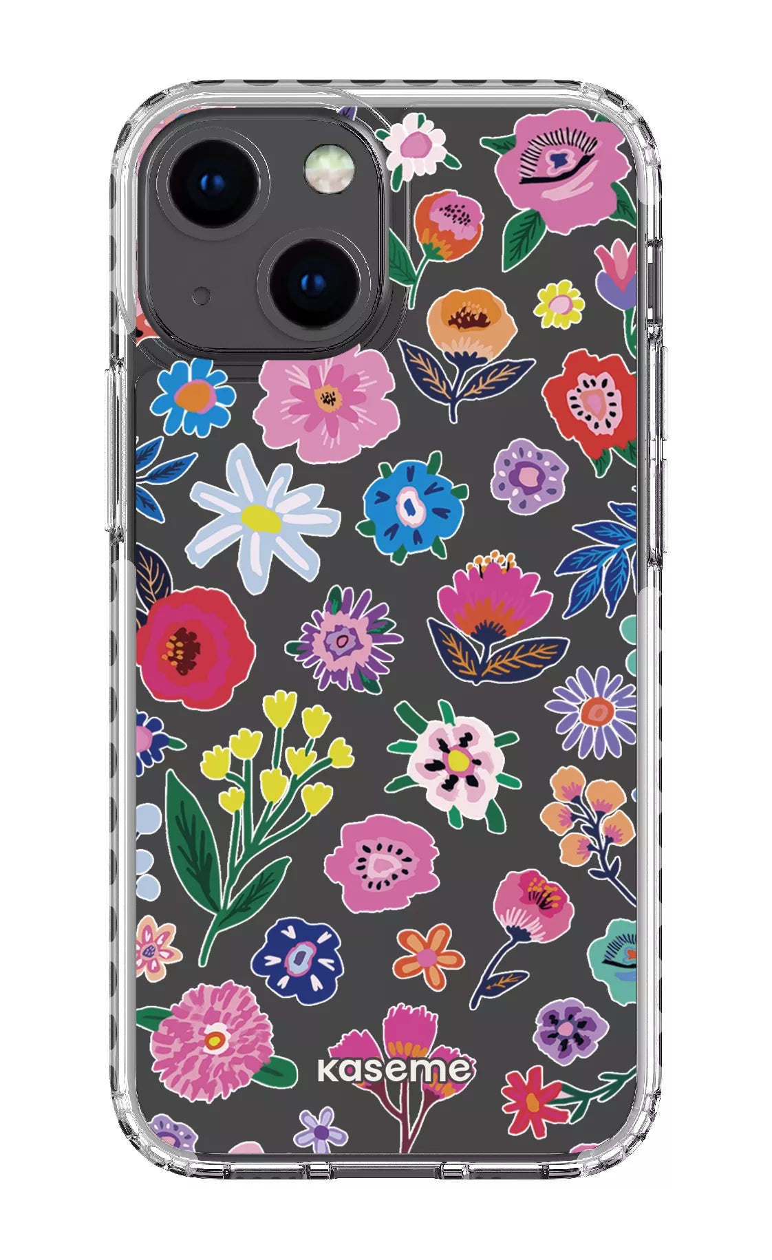 iPhone 13 Mini Clear Case - White Aura Clear Case -