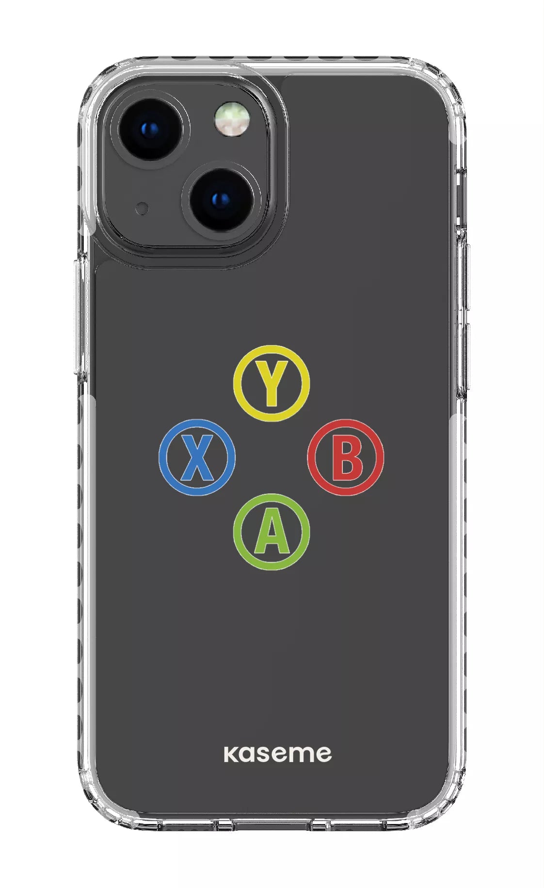 iPhone 13 Mini Clear Case - White Game Clear Case -