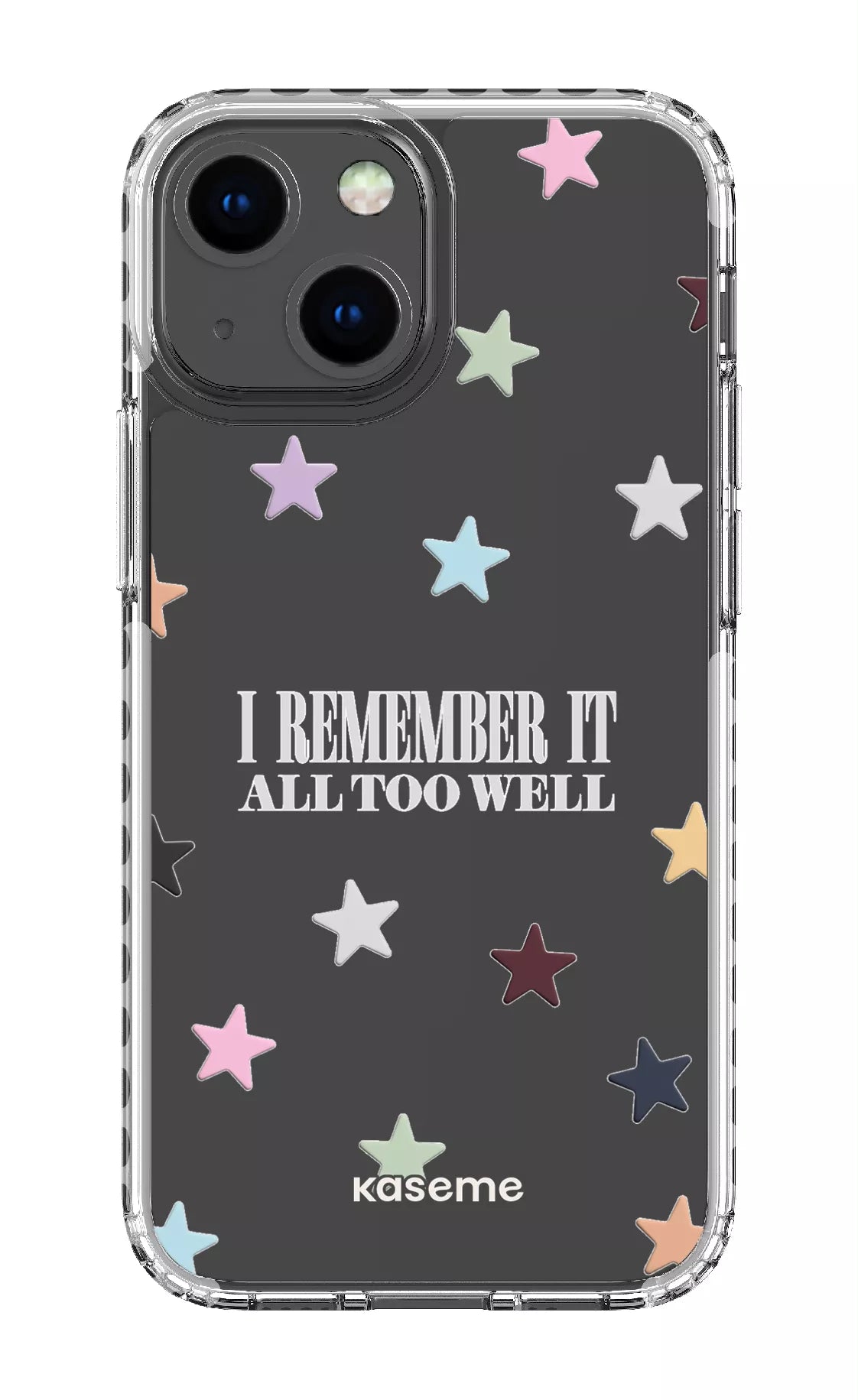 iPhone 13 Mini Clear Case - White It Was Rare Clear Case -