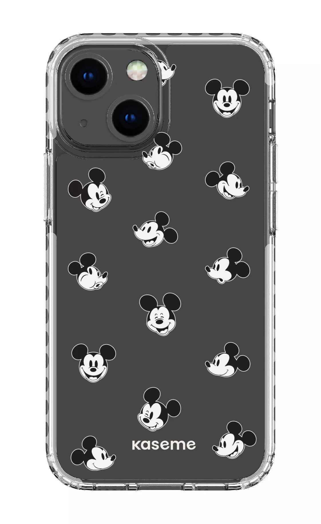 iPhone 13 Mini Clear Case - White Joyland Clear Case -