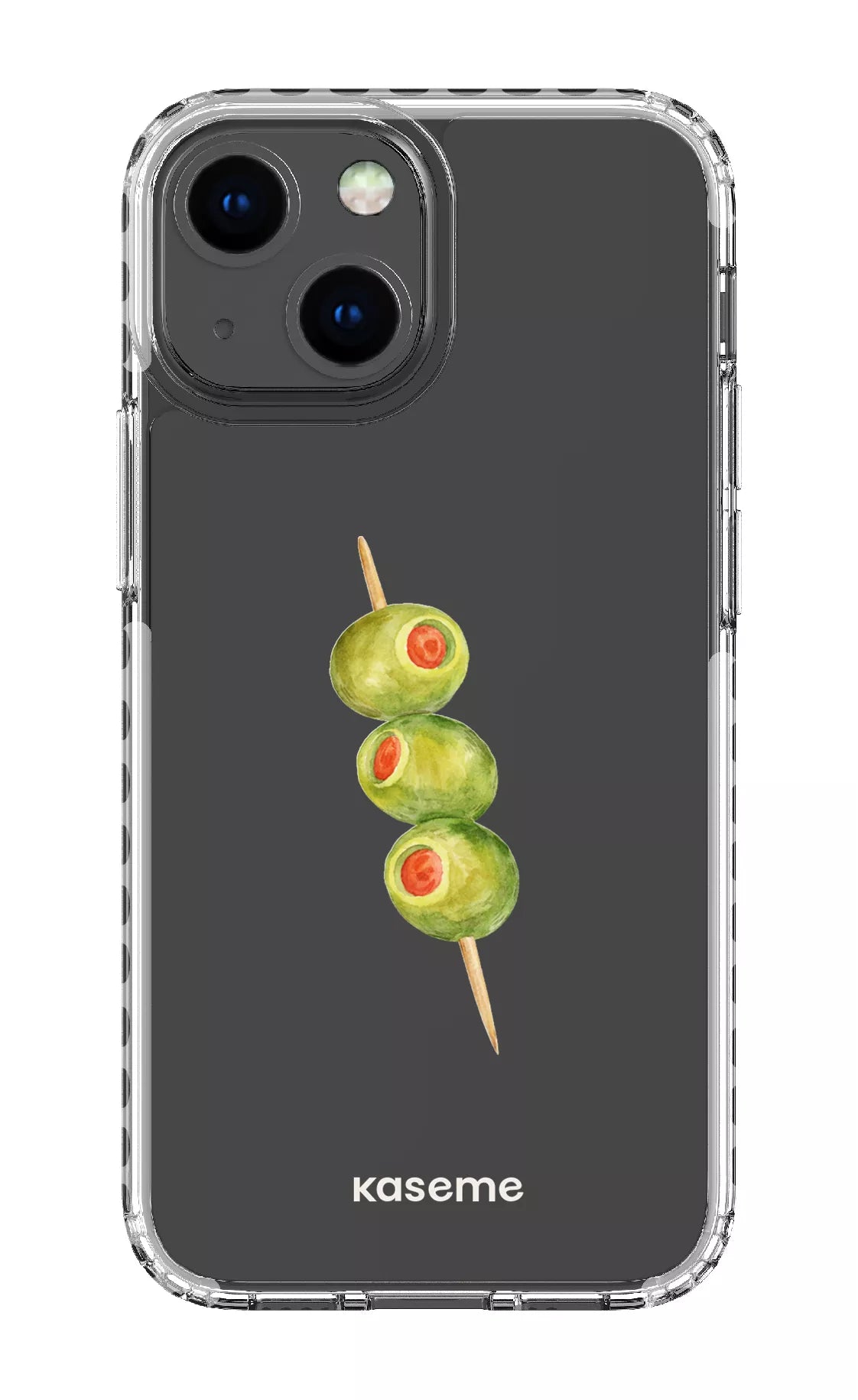 iPhone 13 Mini Clear Case - White Sicilia Clear Case -