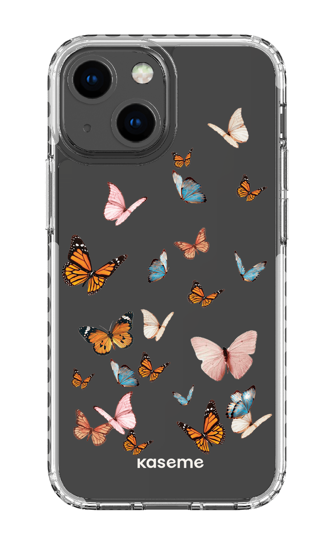 iPhone 13 Mini Clear Case - White Soarin Clear Case -