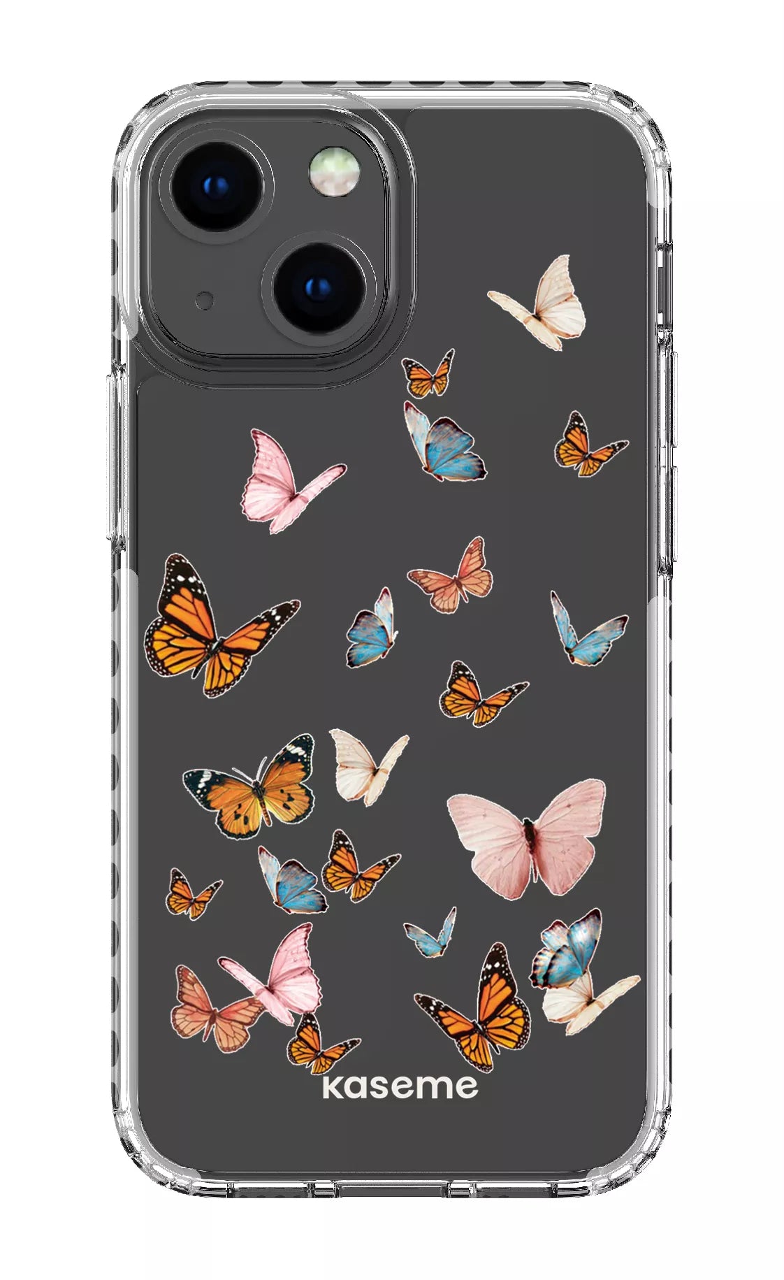 iPhone 13 Mini Clear Case - White Soarin Clear Case -