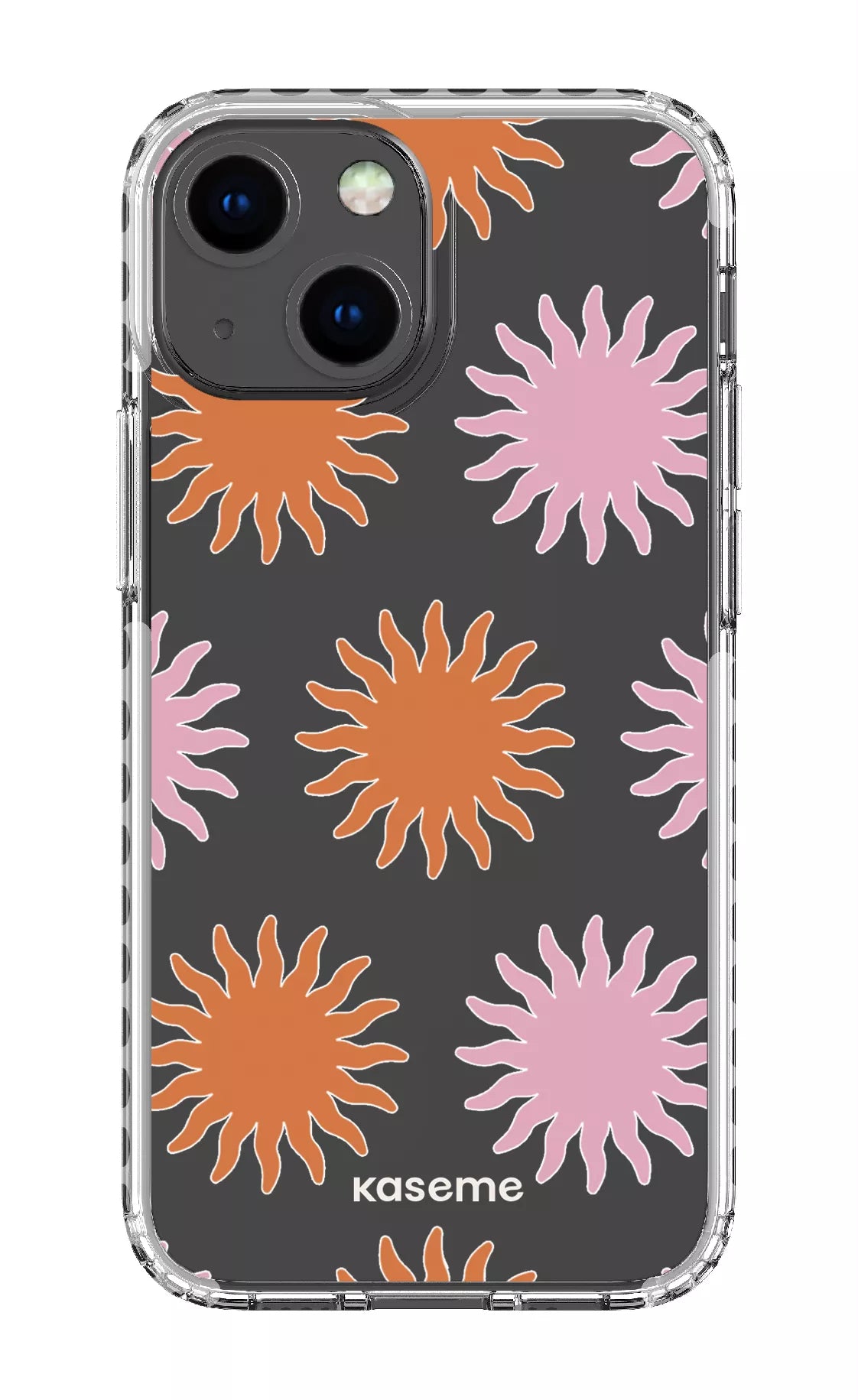 iPhone 13 Mini Clear Case - White Vitamin Sea Clear Case -