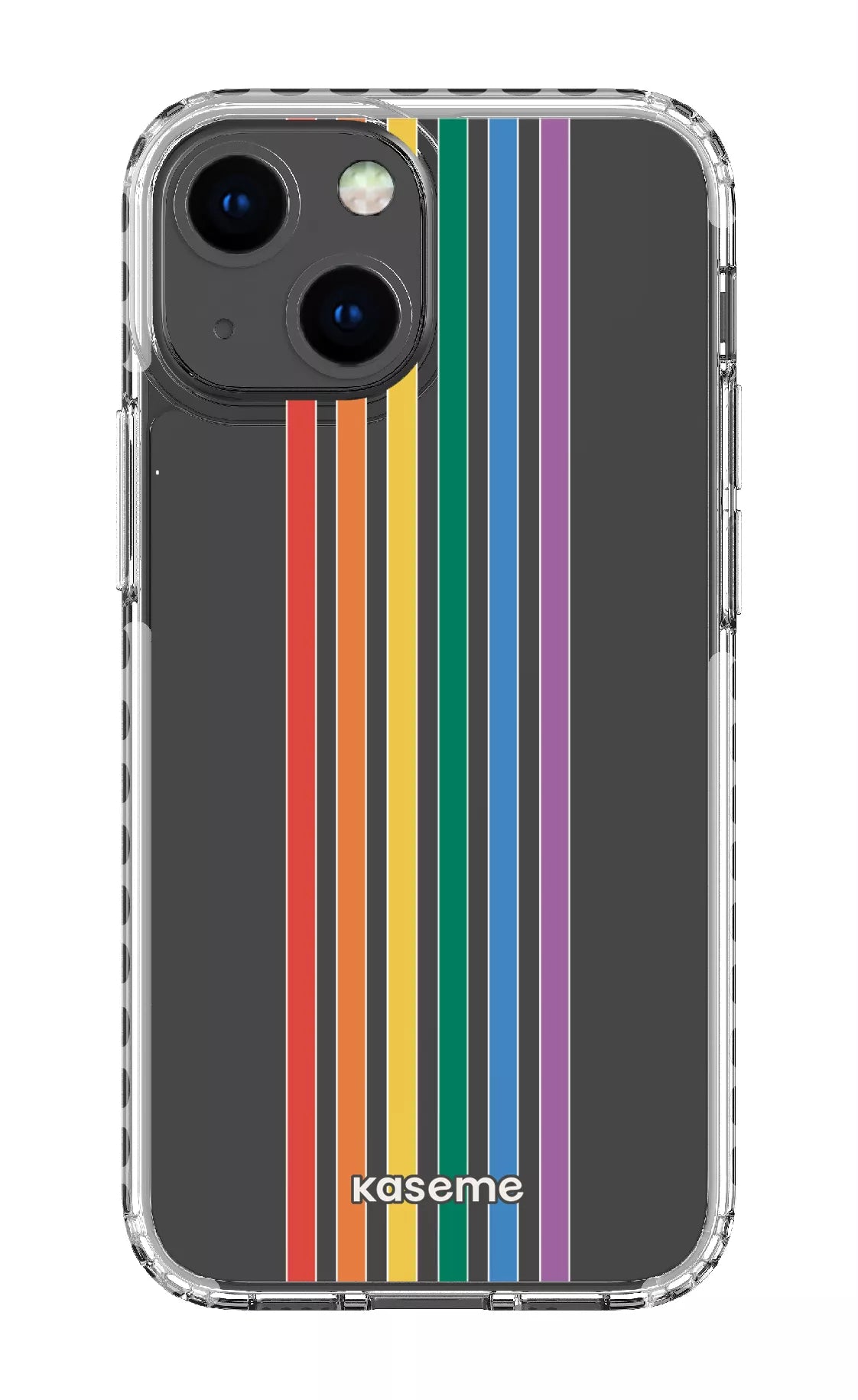 iPhone 13 Mini Clear Case - White We're coming out Clear Case -