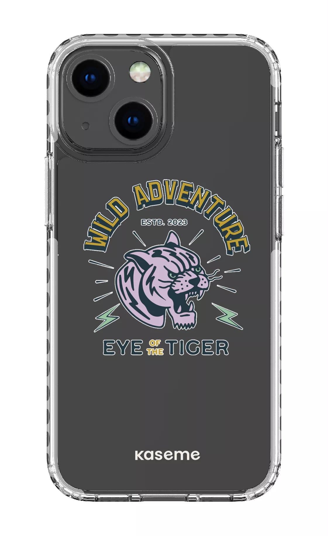 iPhone 13 Mini Clear Case - White Wildcats Clear Case -