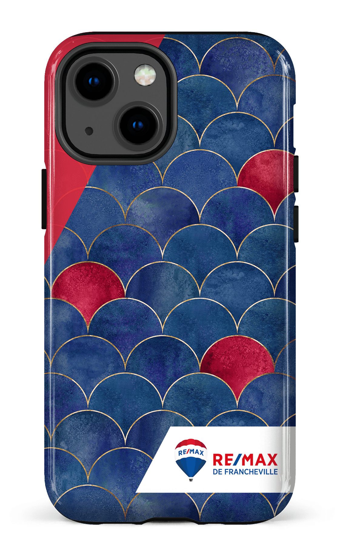 iPhone 13 Mini Tough Écailles bicolores de Francheville -