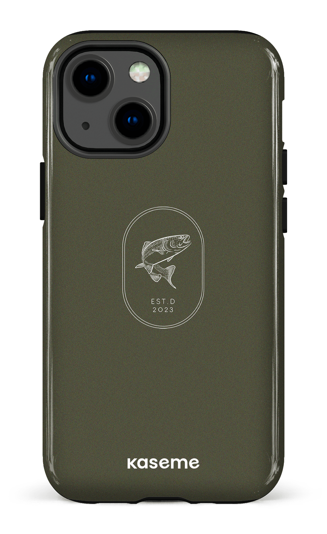 iPhone 13 Mini Tough Fishing Green -