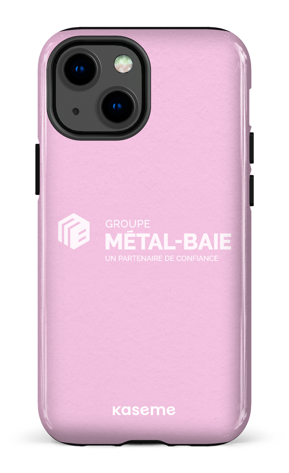 iPhone 13 Mini Tough Métal-Baie Rose -