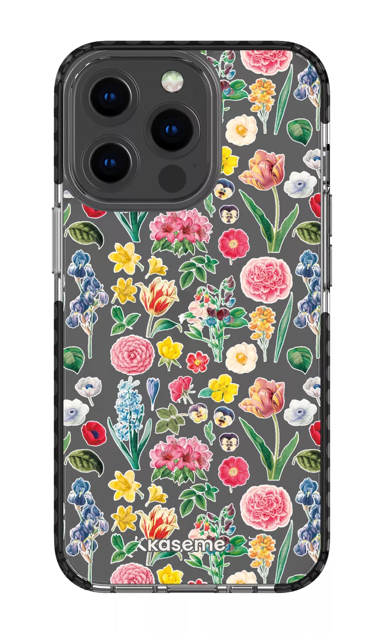 iPhone 13 Pro Clear Case - Black Amelia Clear Case -