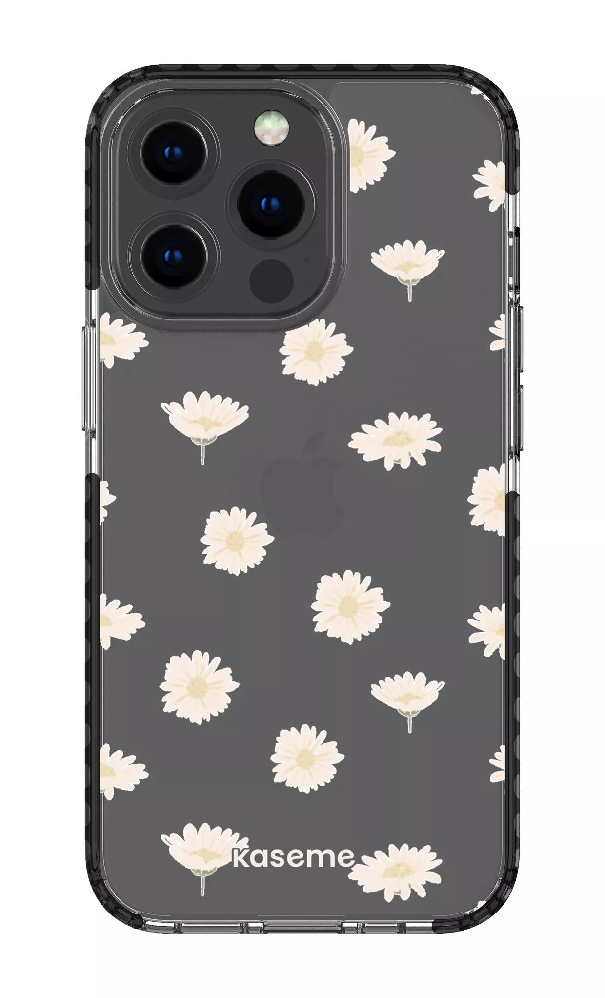 iPhone 13 Pro Clear Case - Black Bella Clear Case -