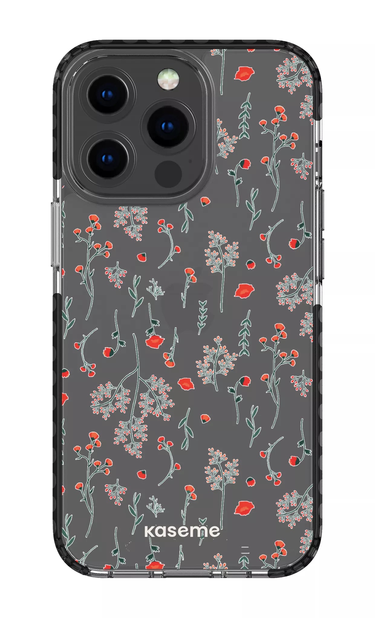 iPhone 13 Pro Clear Case - Black Evelyn Clear Case -