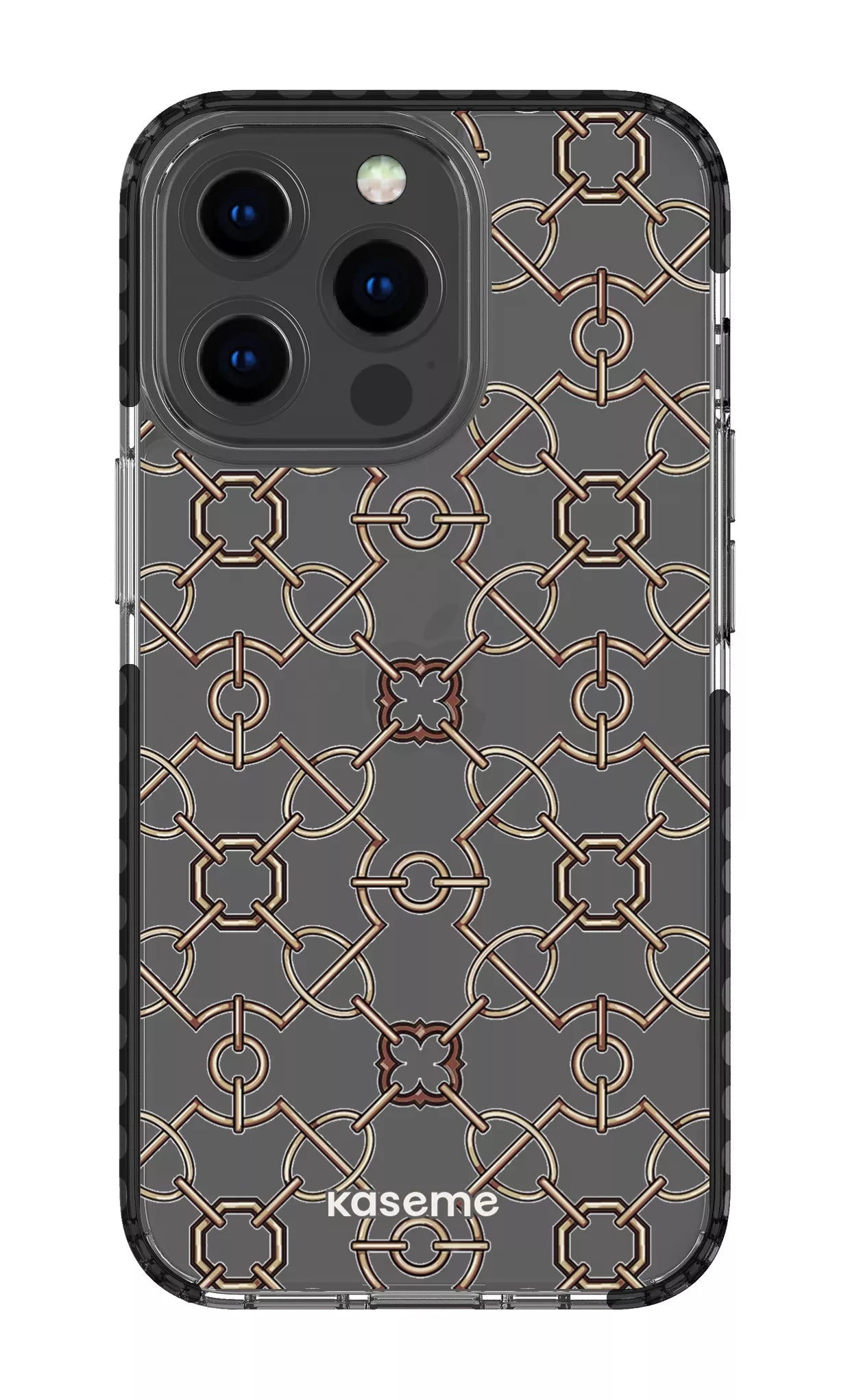 iPhone 13 Pro Clear Case - Black Refined Clear Case -