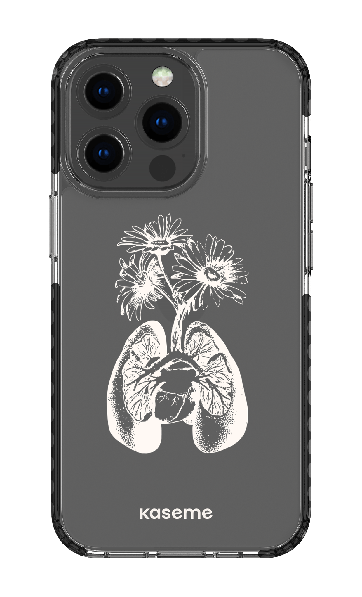 iPhone 13 Pro Clear Case - Black Revival Clear Case -