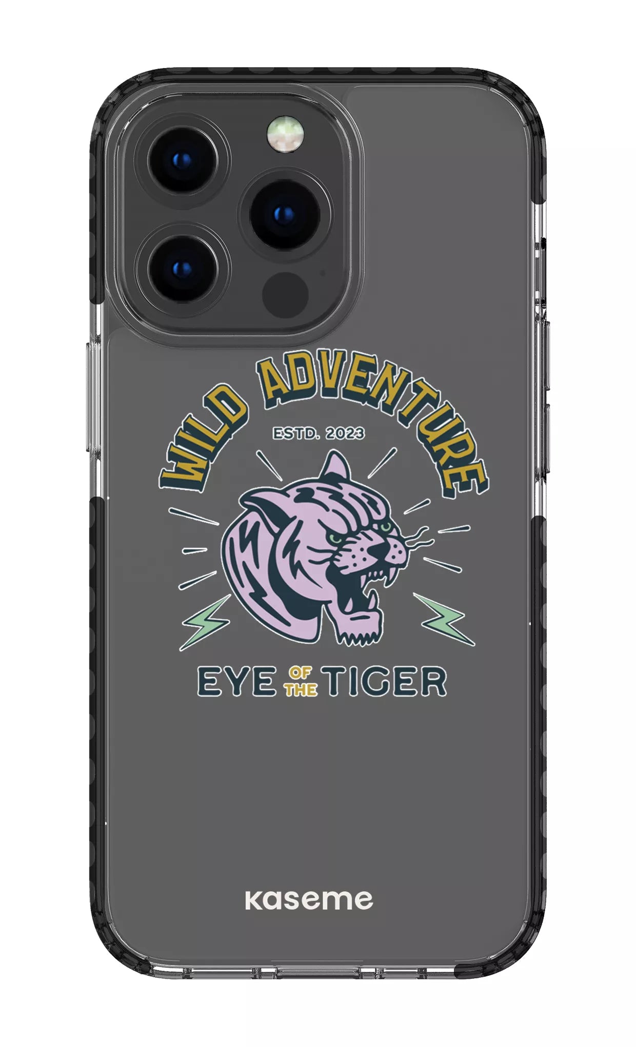 iPhone 13 Pro Clear Case - Black Wildcats Clear Case -