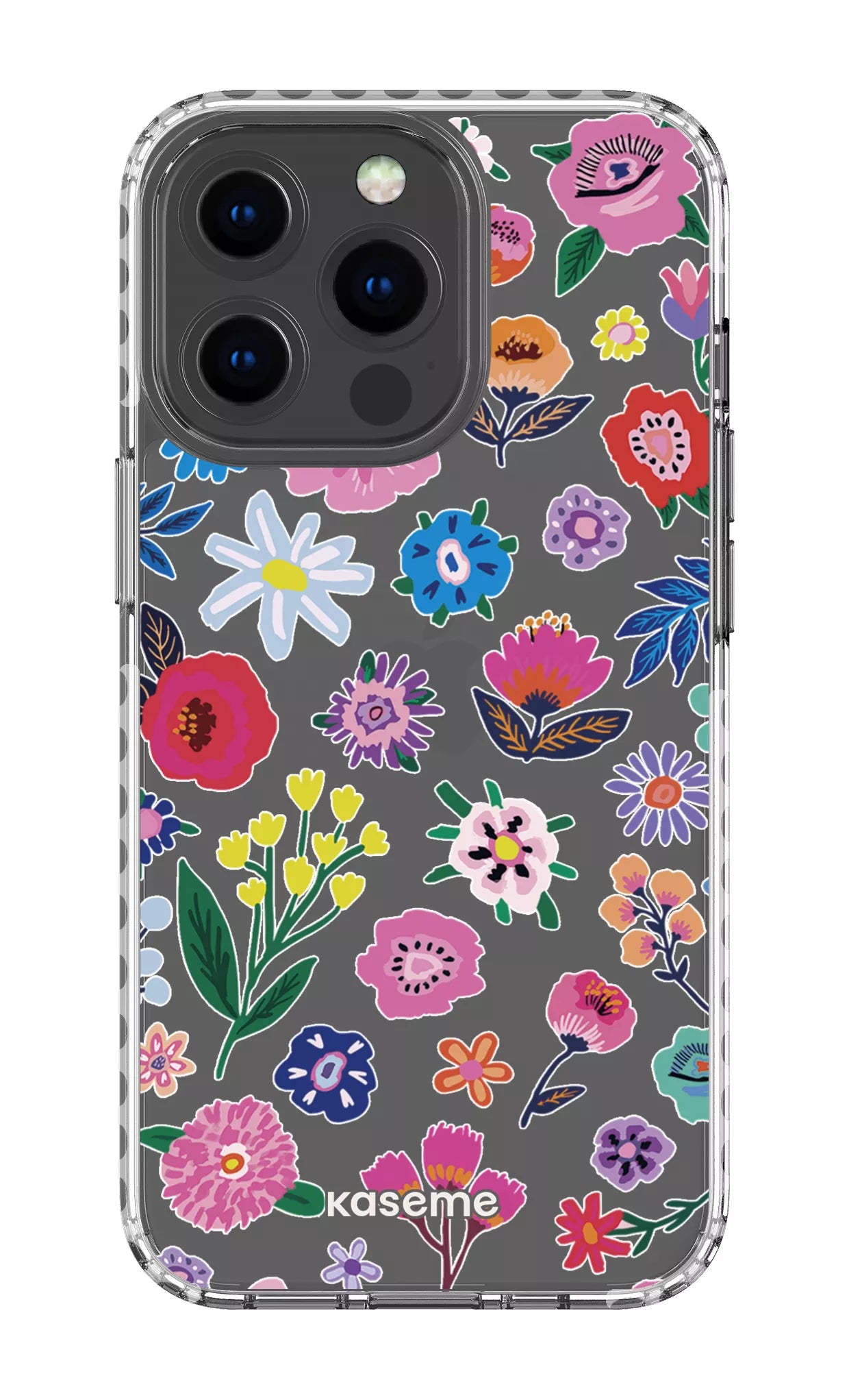 iPhone 13 Pro Clear Case - White Aura Clear Case -