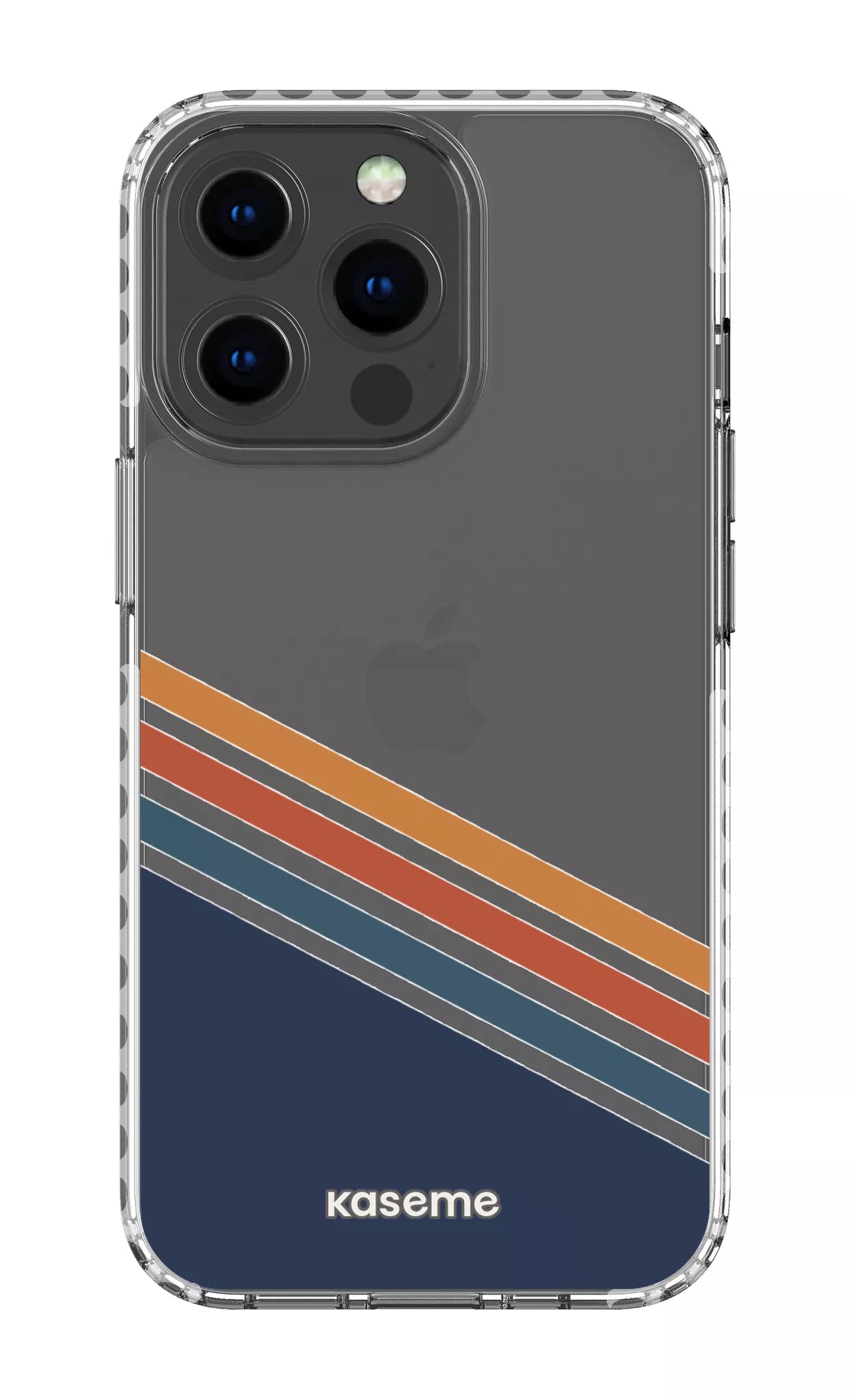 iPhone 13 Pro Clear Case - White Bitter Clear Case -