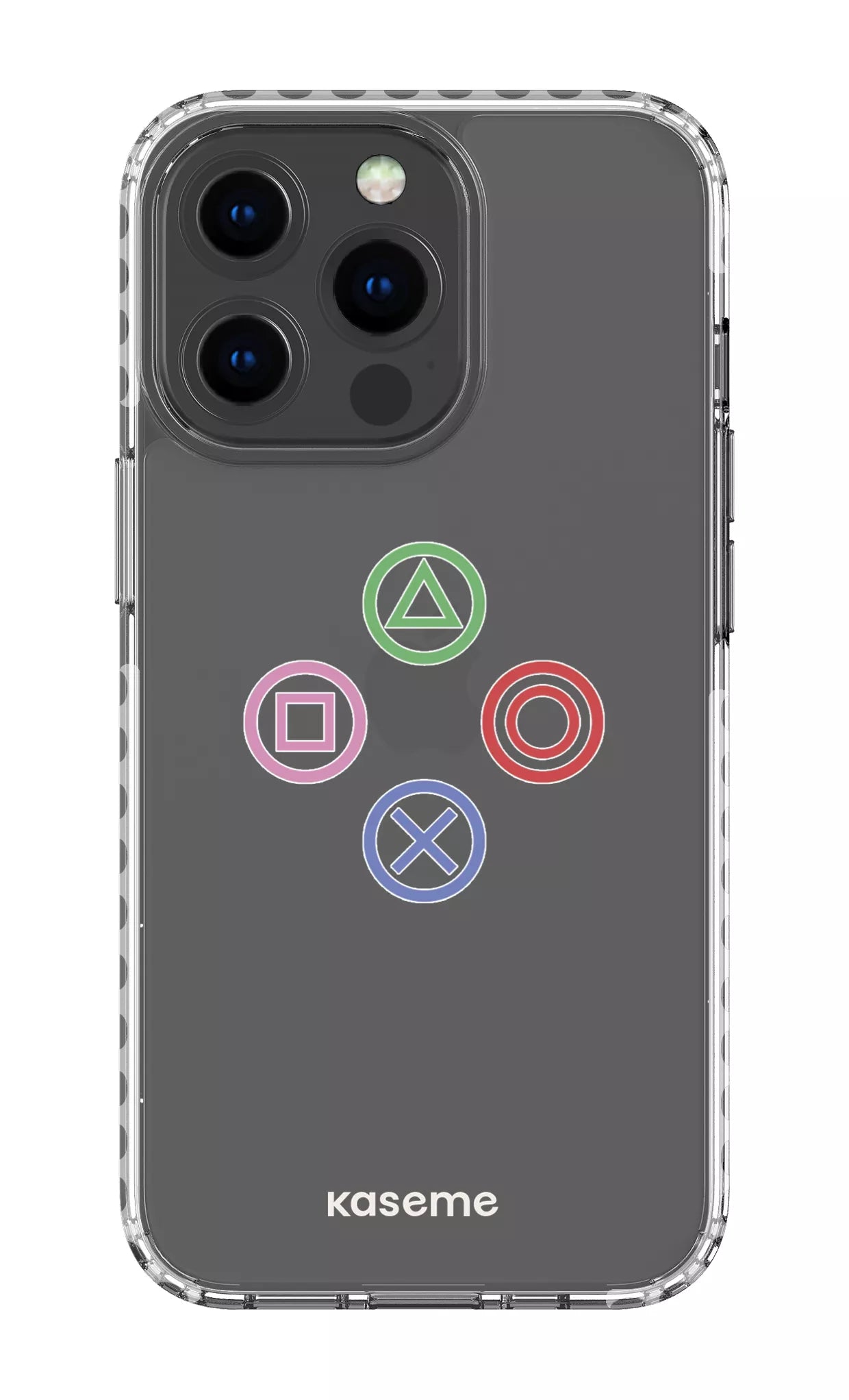 iPhone 13 Pro Clear Case - White Console Clear Case -