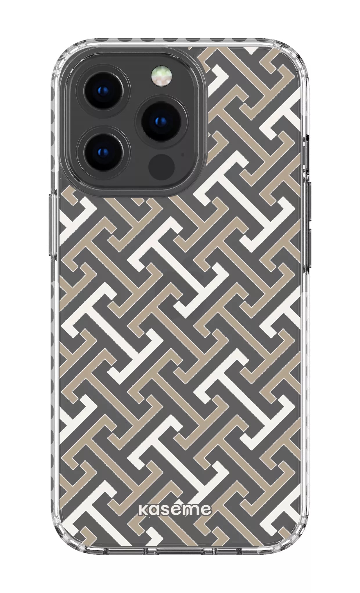 iPhone 13 Pro Clear Case - White Elite Clear Case -