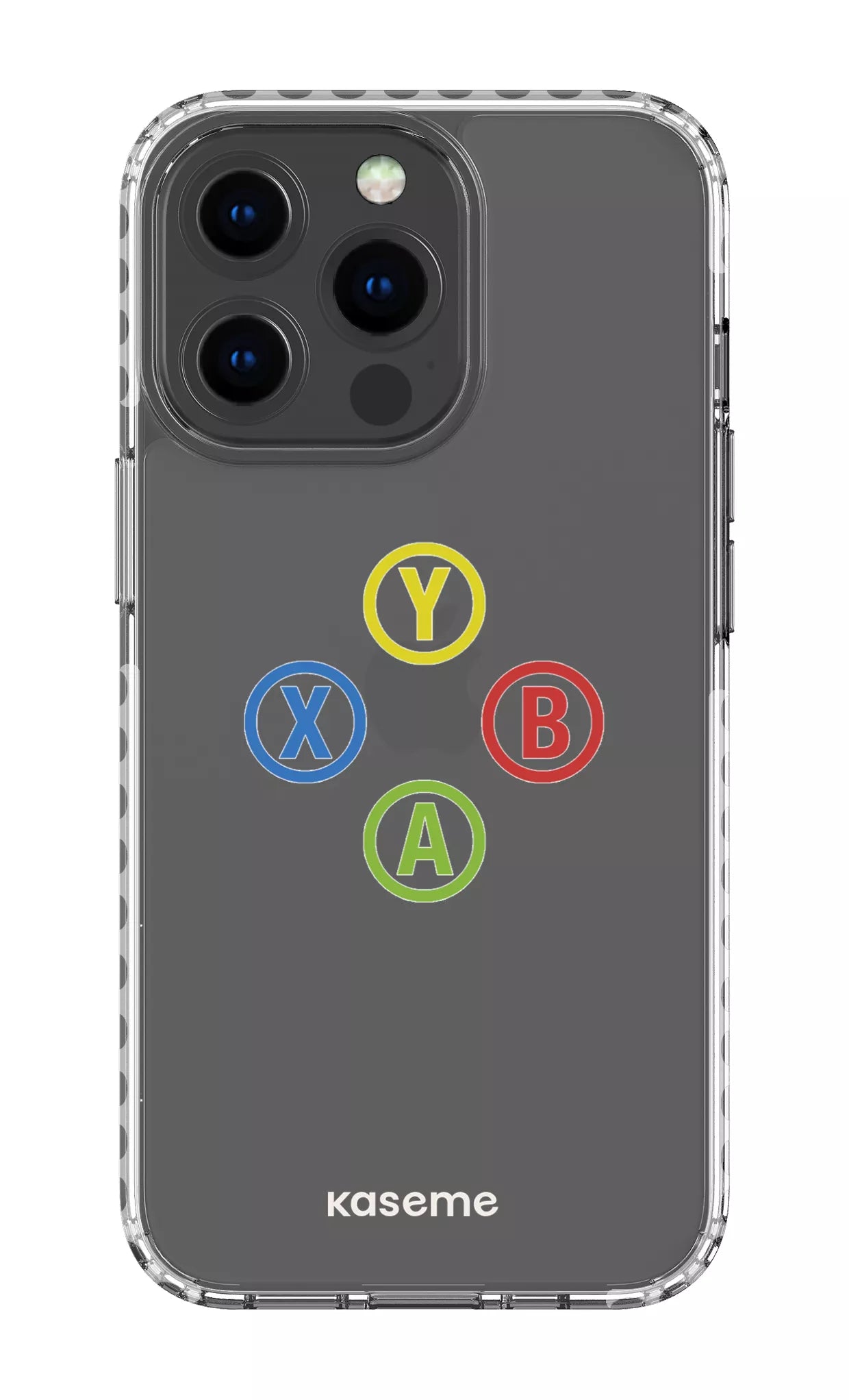 iPhone 13 Pro Clear Case - White Game Clear Case -