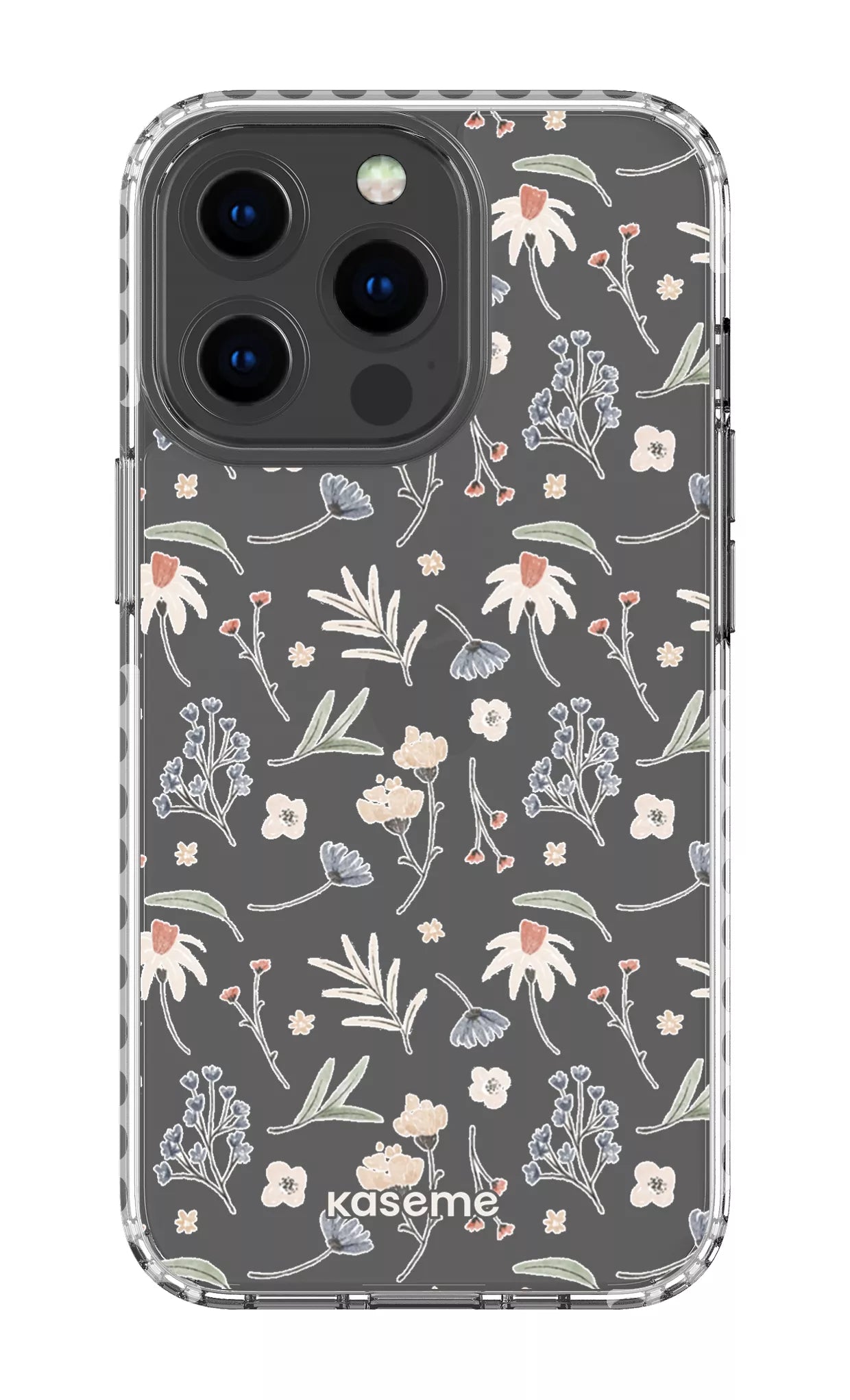 iPhone 13 Pro Clear Case - White Mia Clear Case -