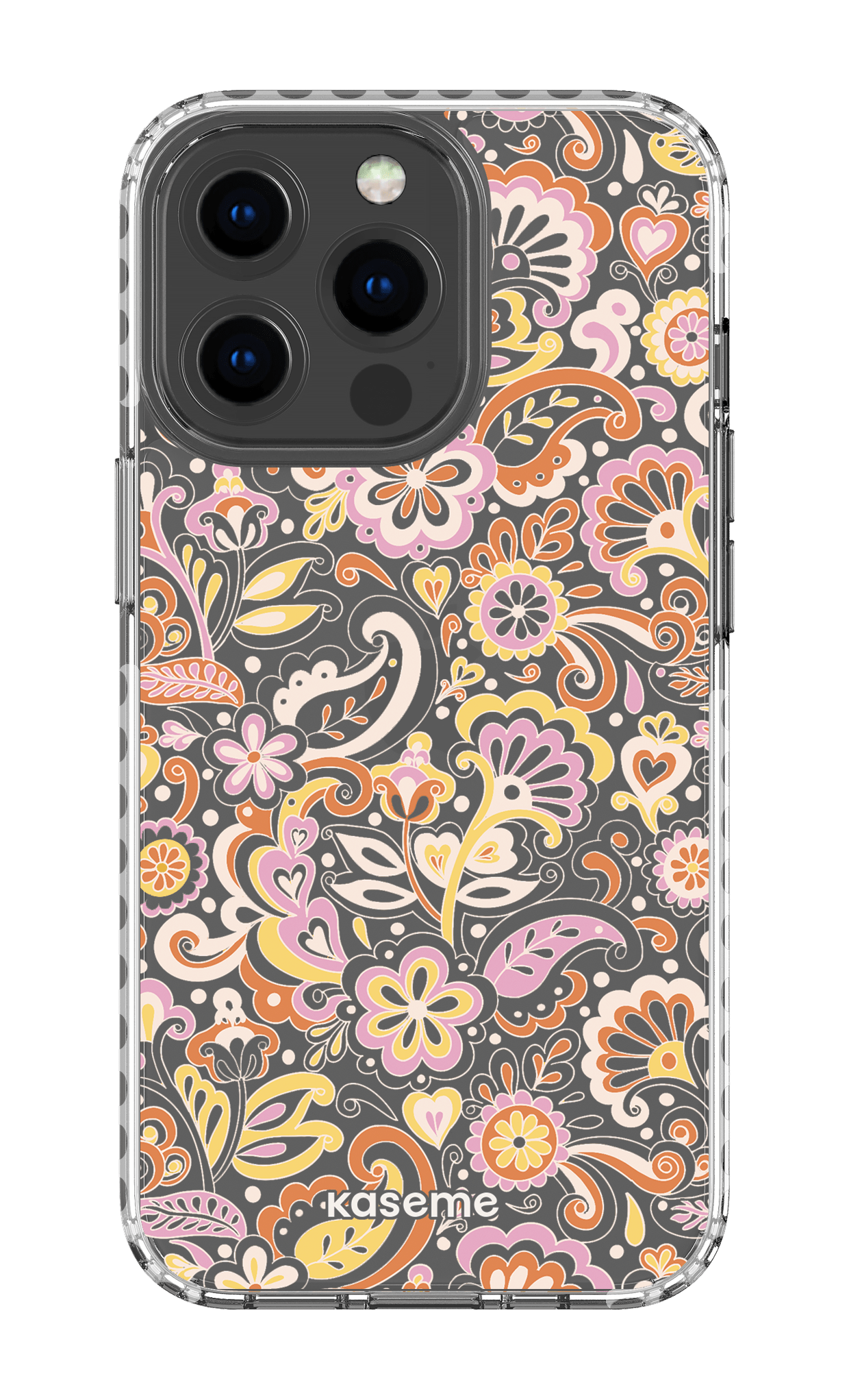 iPhone 13 Pro Clear Case - White Sunbathe Clear Case -