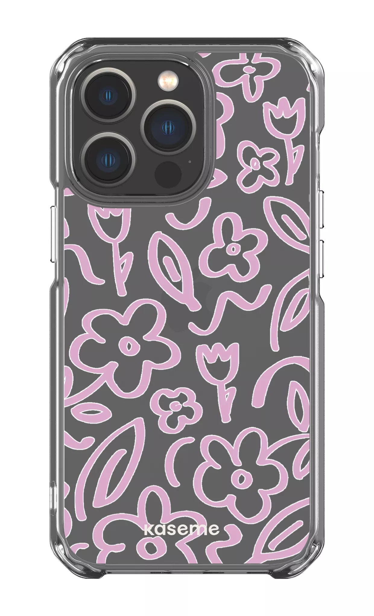 iPhone 13 Pro Clear Case Brooklyn pink Clear Case -