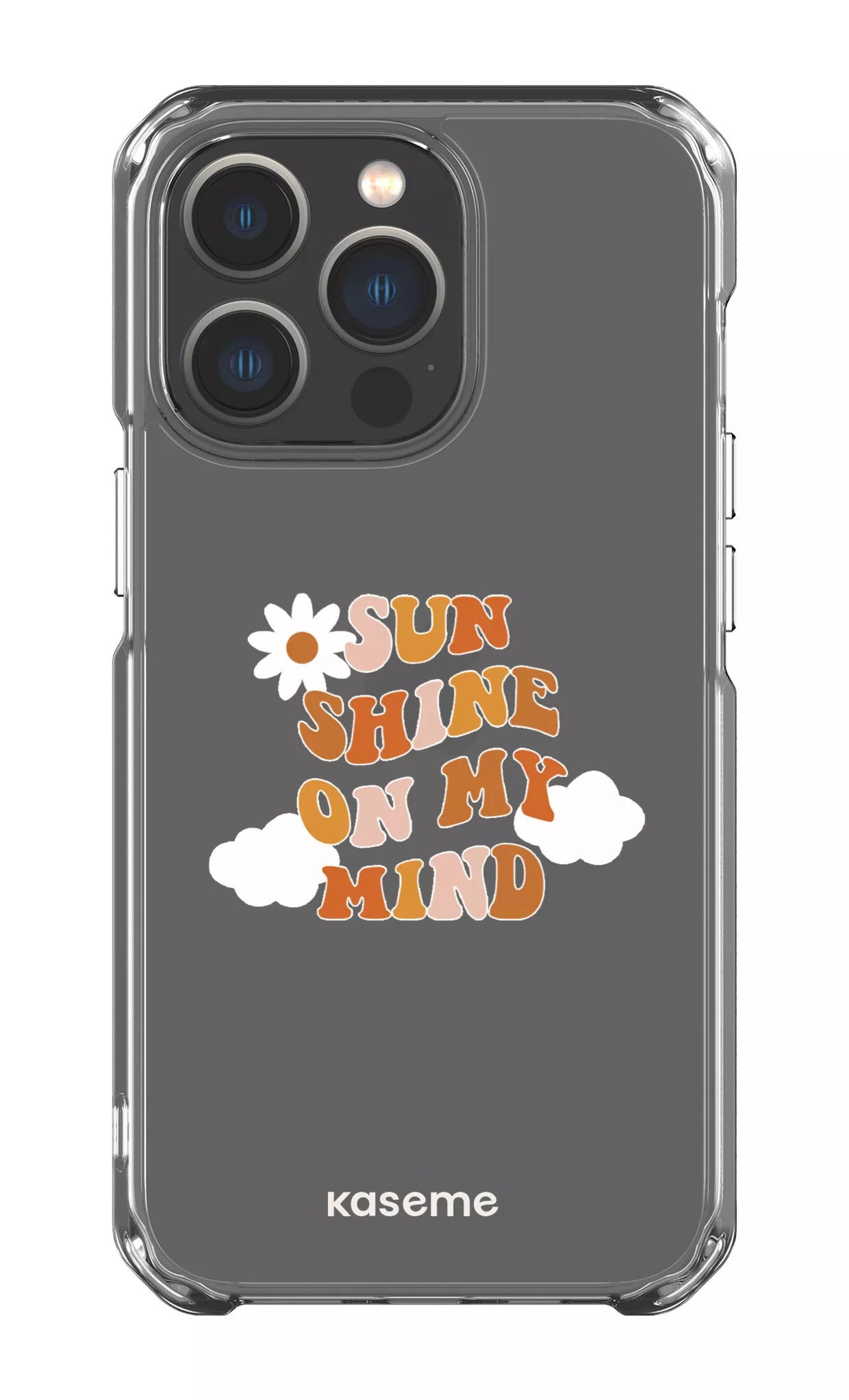 iPhone 13 Pro Clear Case Cheerful Clear Case -