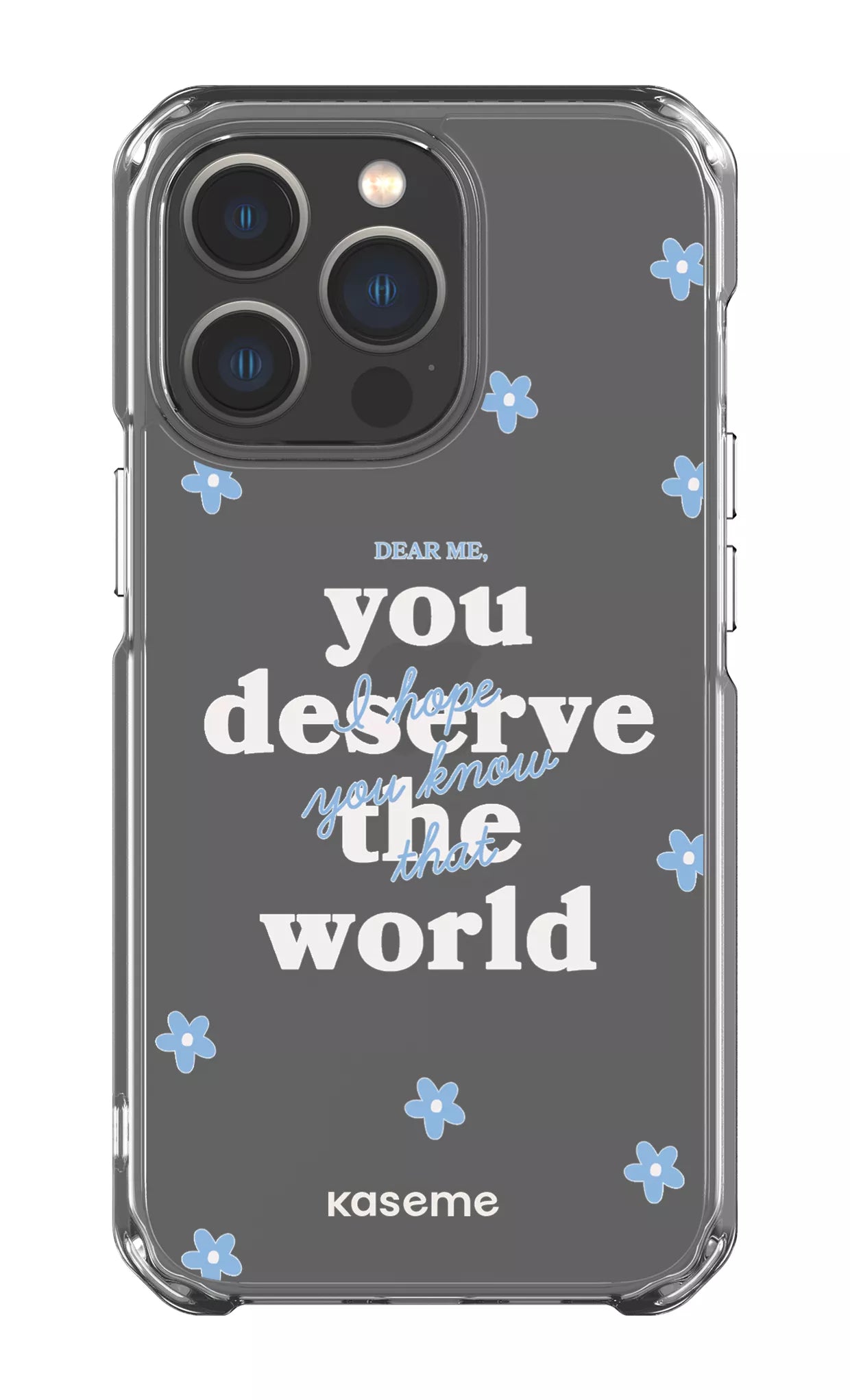 iPhone 13 Pro Clear Case Dear Me Clear Case -