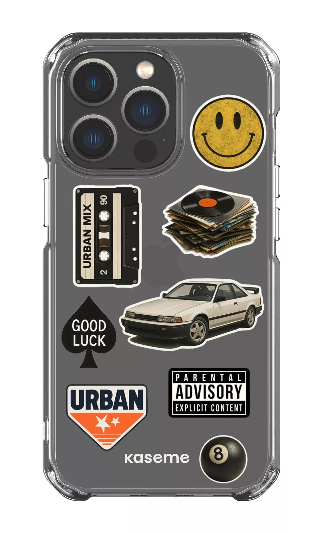 iPhone 13 Pro Clear Case Downtown Clear Case -