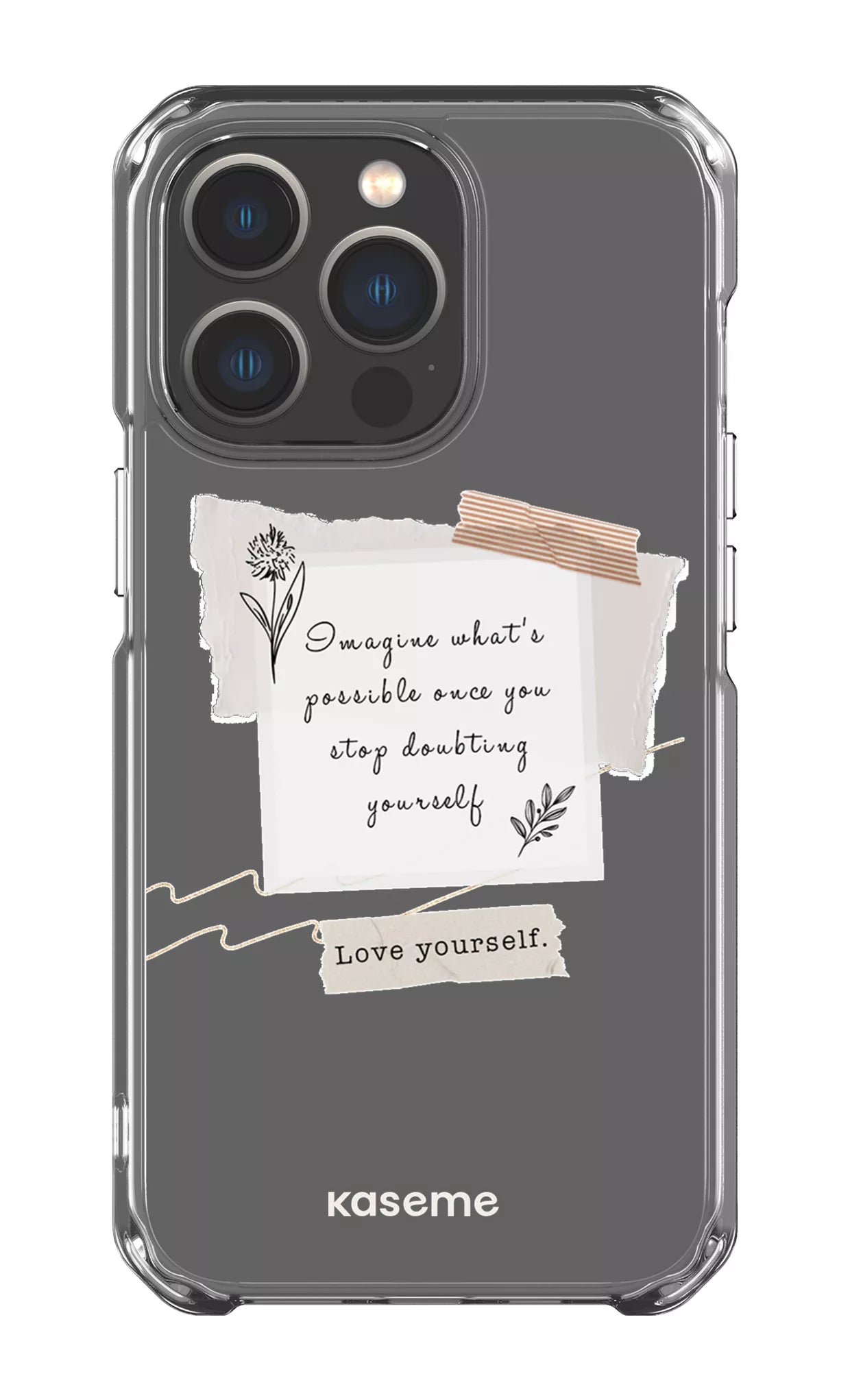 iPhone 13 Pro Clear Case Faith Clear Case -