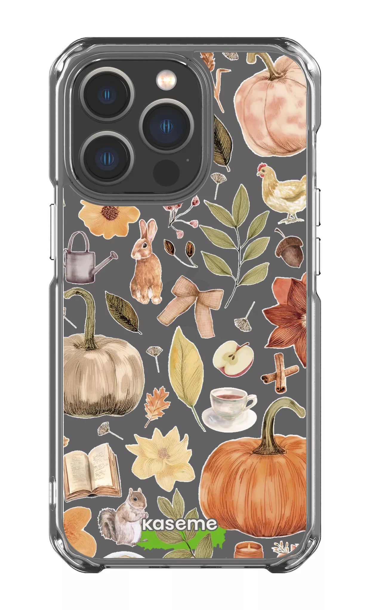 iPhone 13 Pro Clear Case Harvest Hues Clear Case -