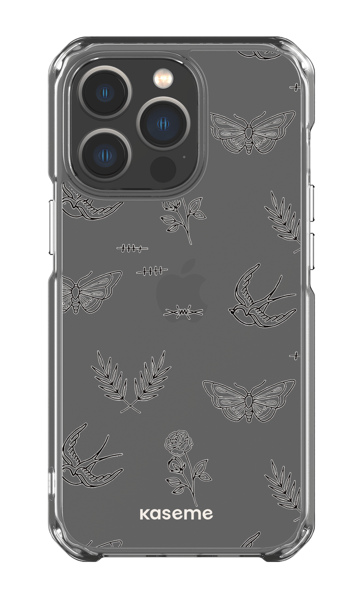 iPhone 13 Pro Clear Case Ink Clear Case -