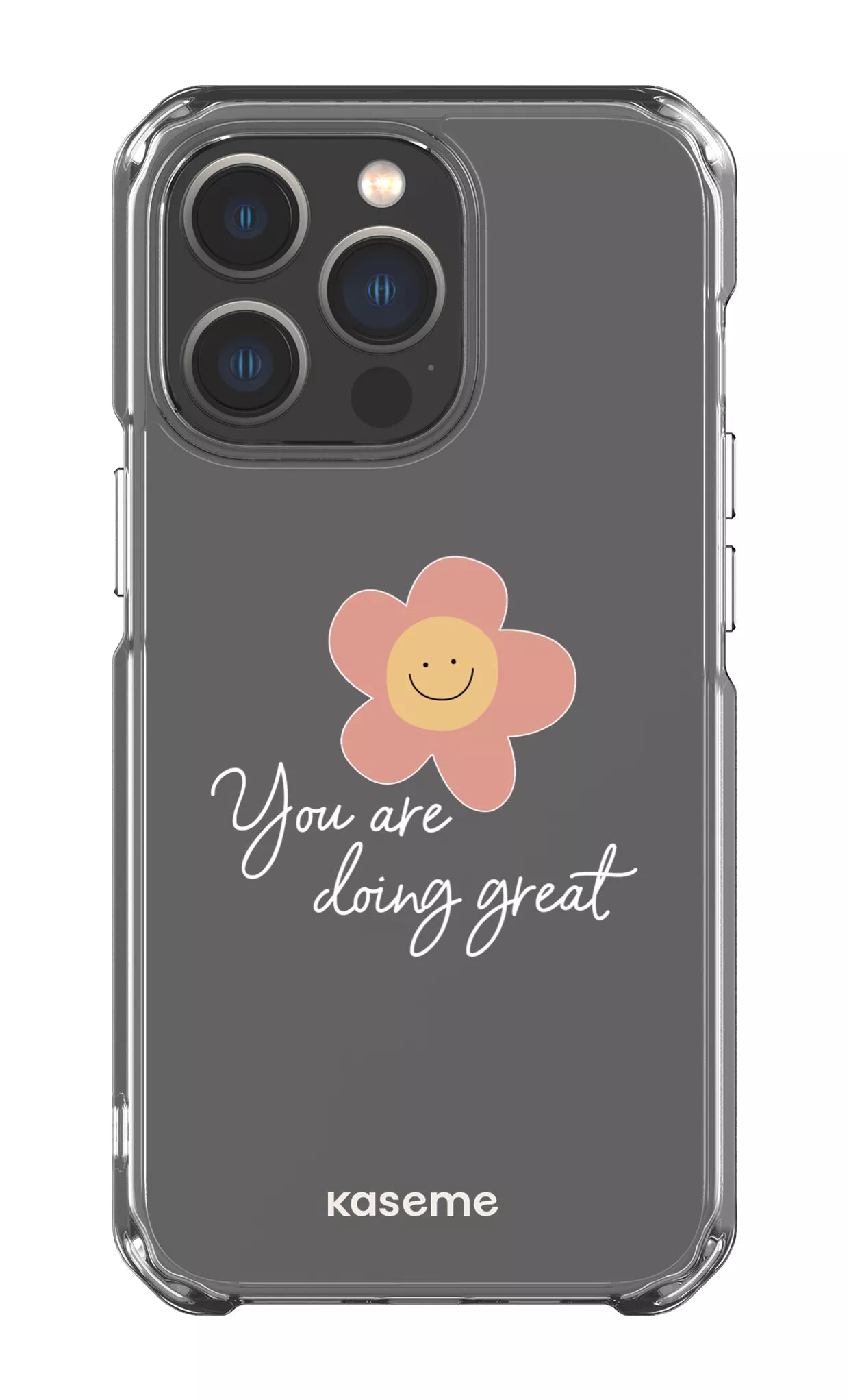 iPhone 13 Pro Clear Case Keep going Clear Case -