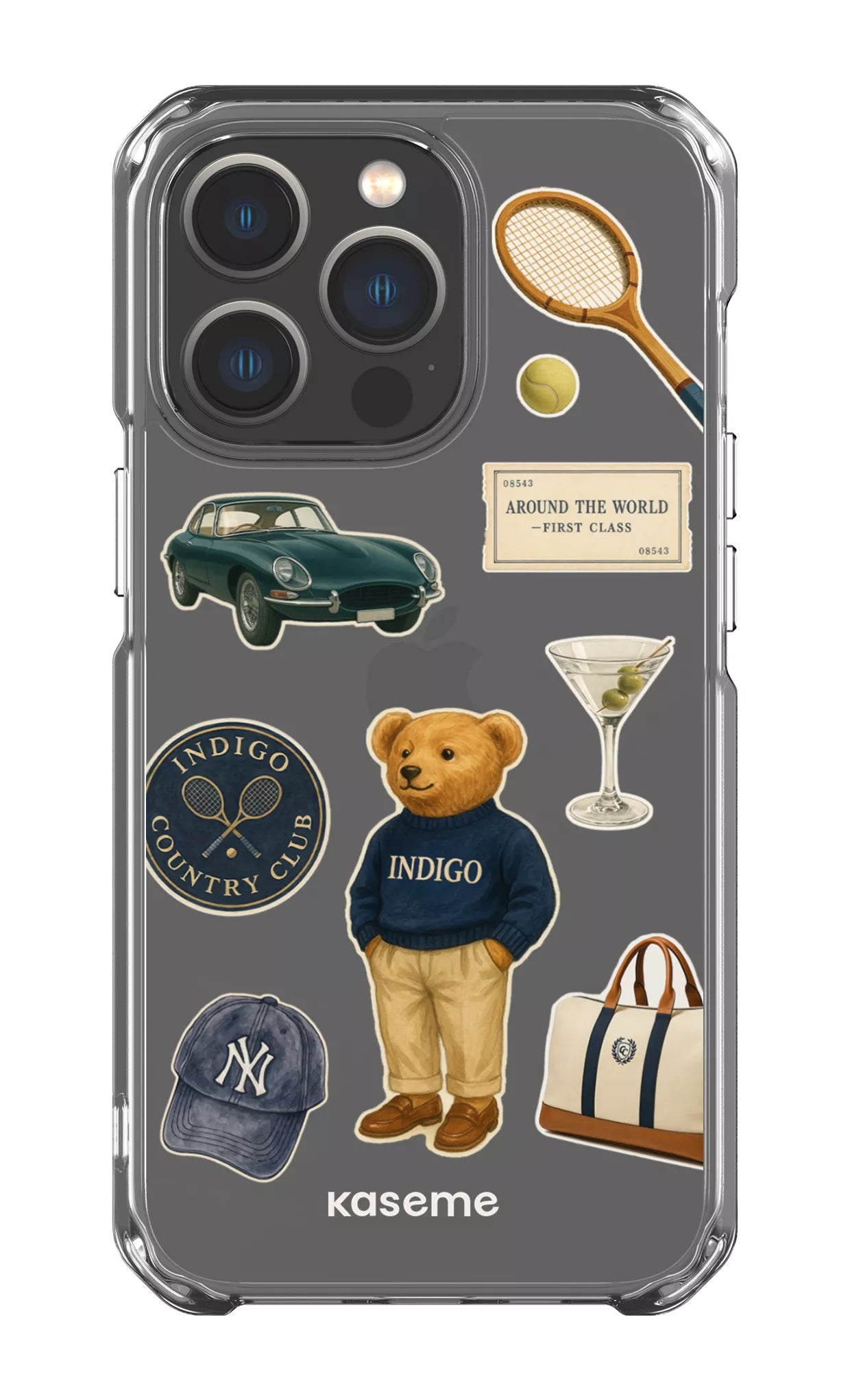 iPhone 13 Pro Clear Case Kingsley Clear Case -