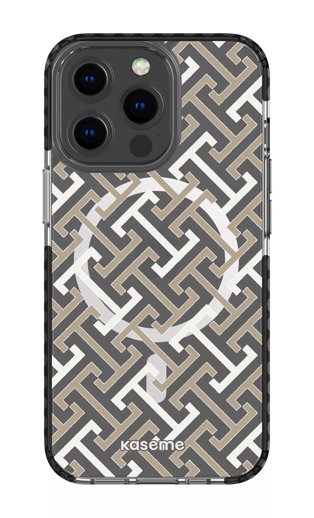 iPhone 13 Pro Clear Case Magsafe - Black Elite Clear Case -